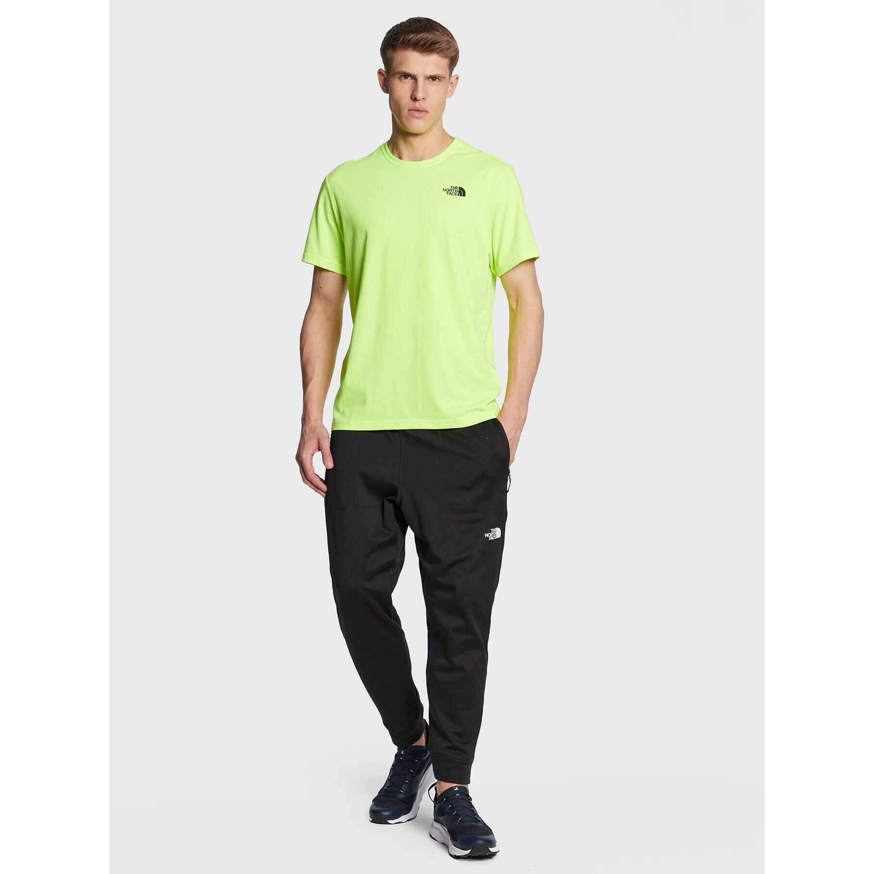 The North Face Тишърт Red Box NF0A2TX2 Зелен Regular Fit - Pepit.bg