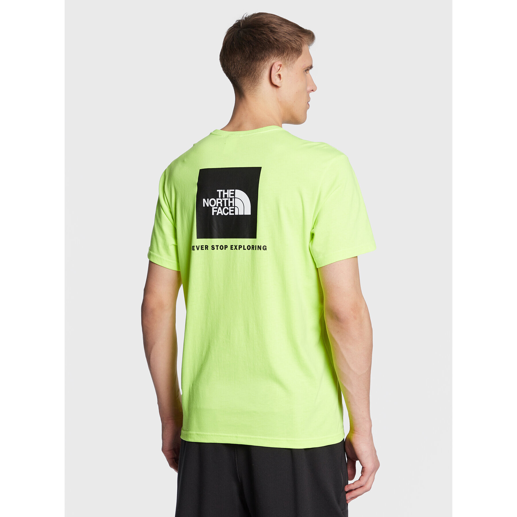 The North Face Тишърт Red Box NF0A2TX2 Зелен Regular Fit - Pepit.bg
