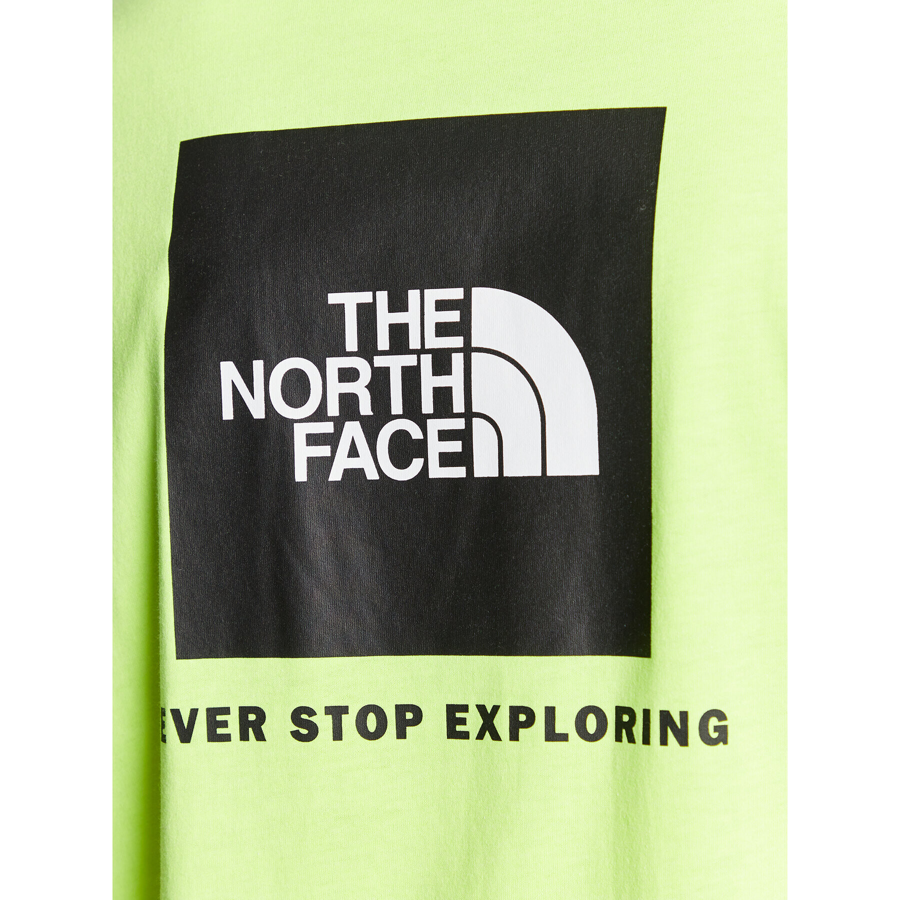 The North Face Тишърт Red Box NF0A2TX2 Зелен Regular Fit - Pepit.bg