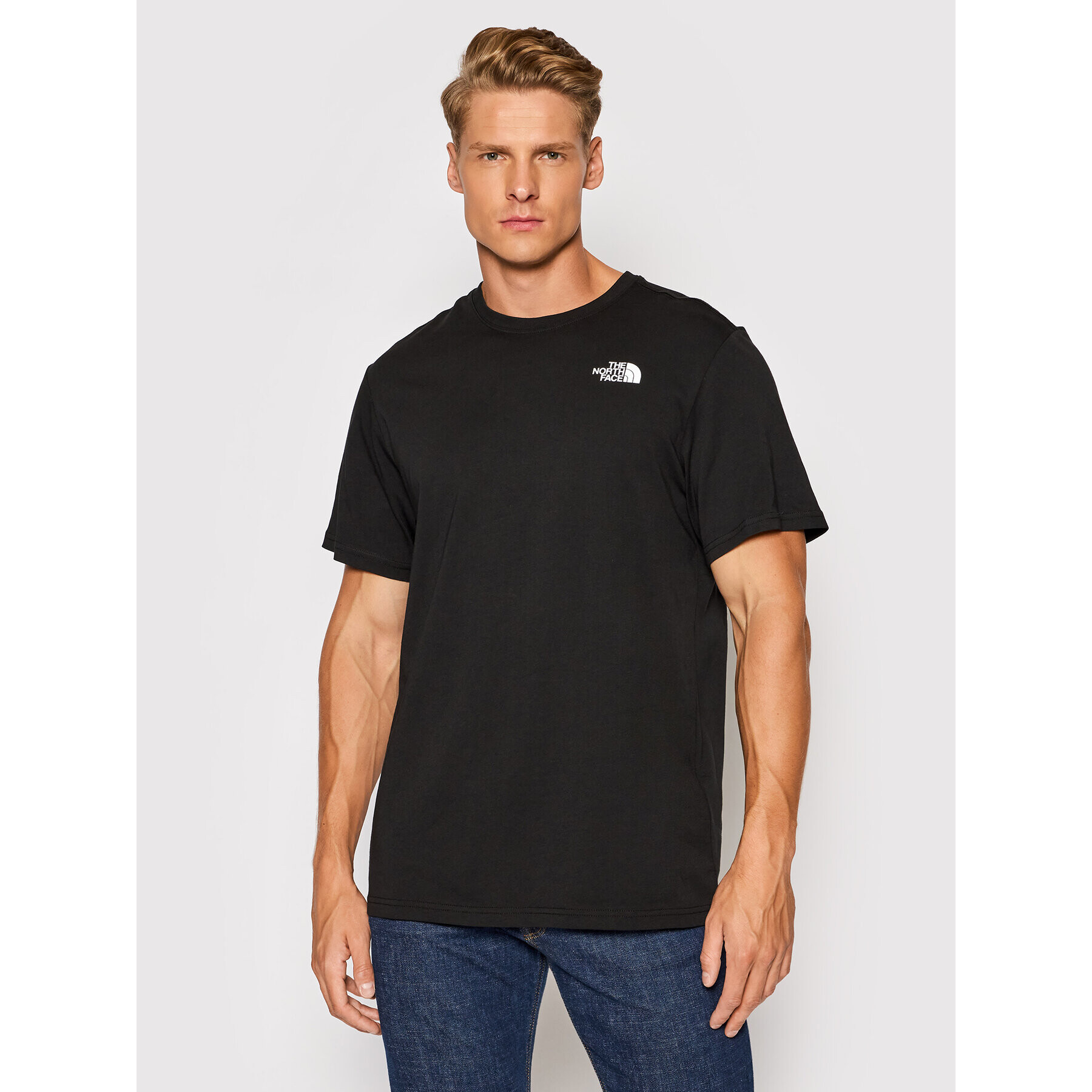 The North Face Тишърт Red Box NF0A2TX2 Черен Regular Fit - Pepit.bg