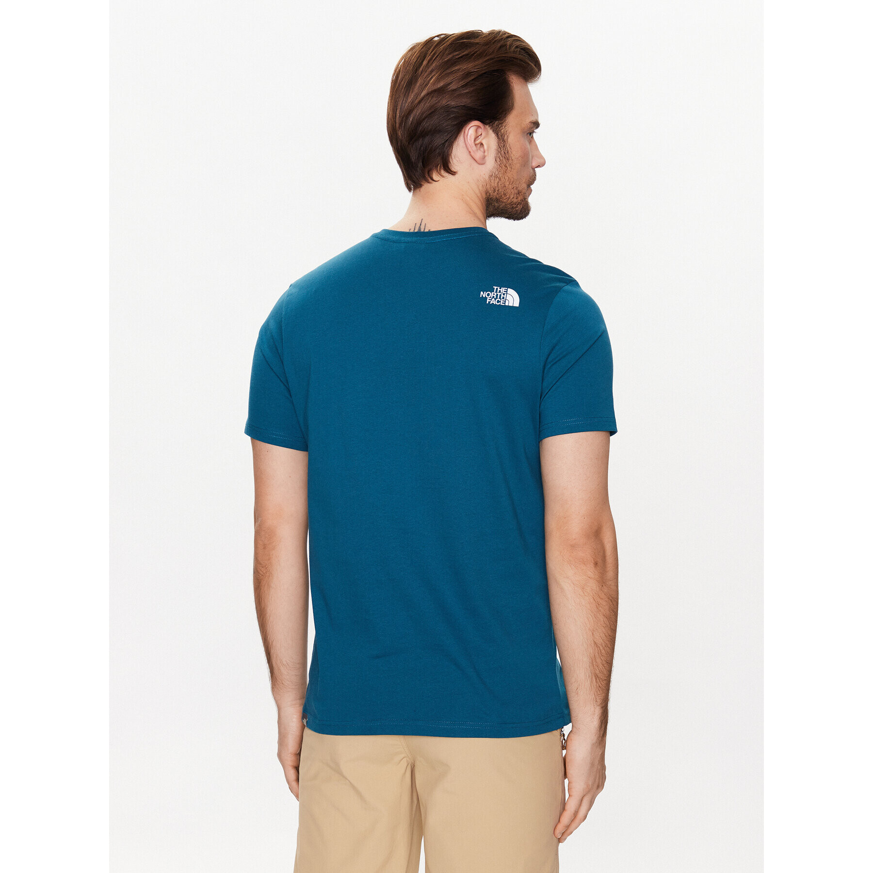 The North Face Тишърт Rust NF0A4M68 Тъмносин Regular Fit - Pepit.bg