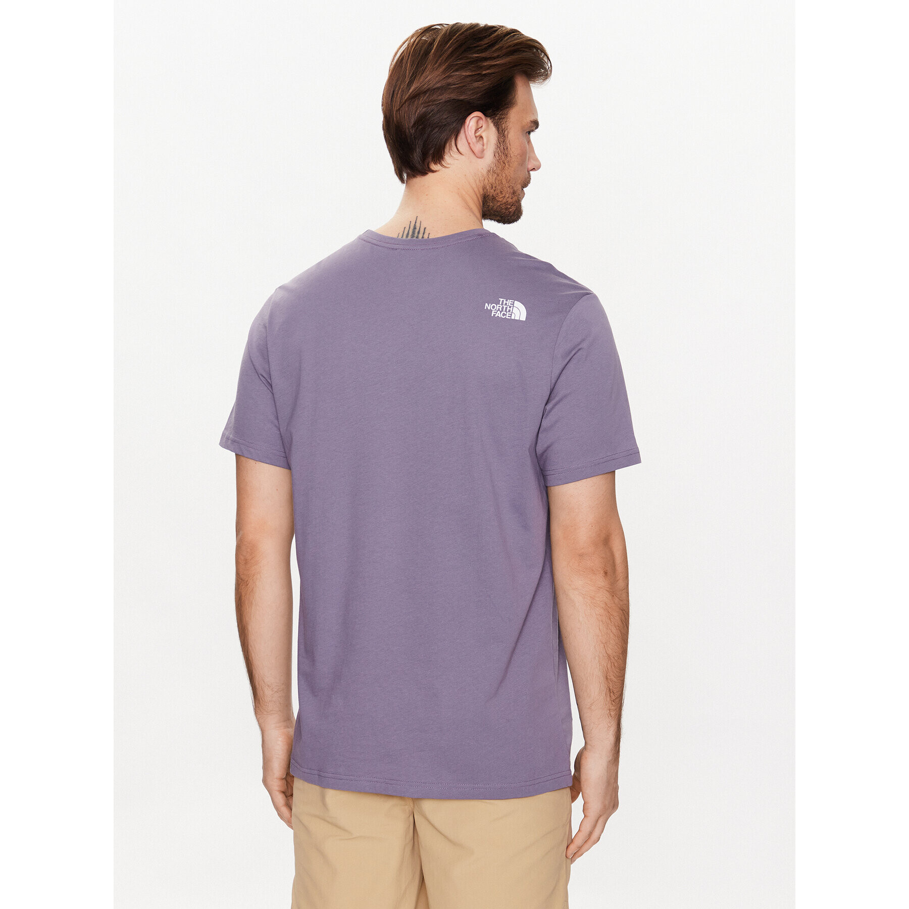 The North Face Тишърт Rust NF0A4M68 Виолетов Regular Fit - Pepit.bg