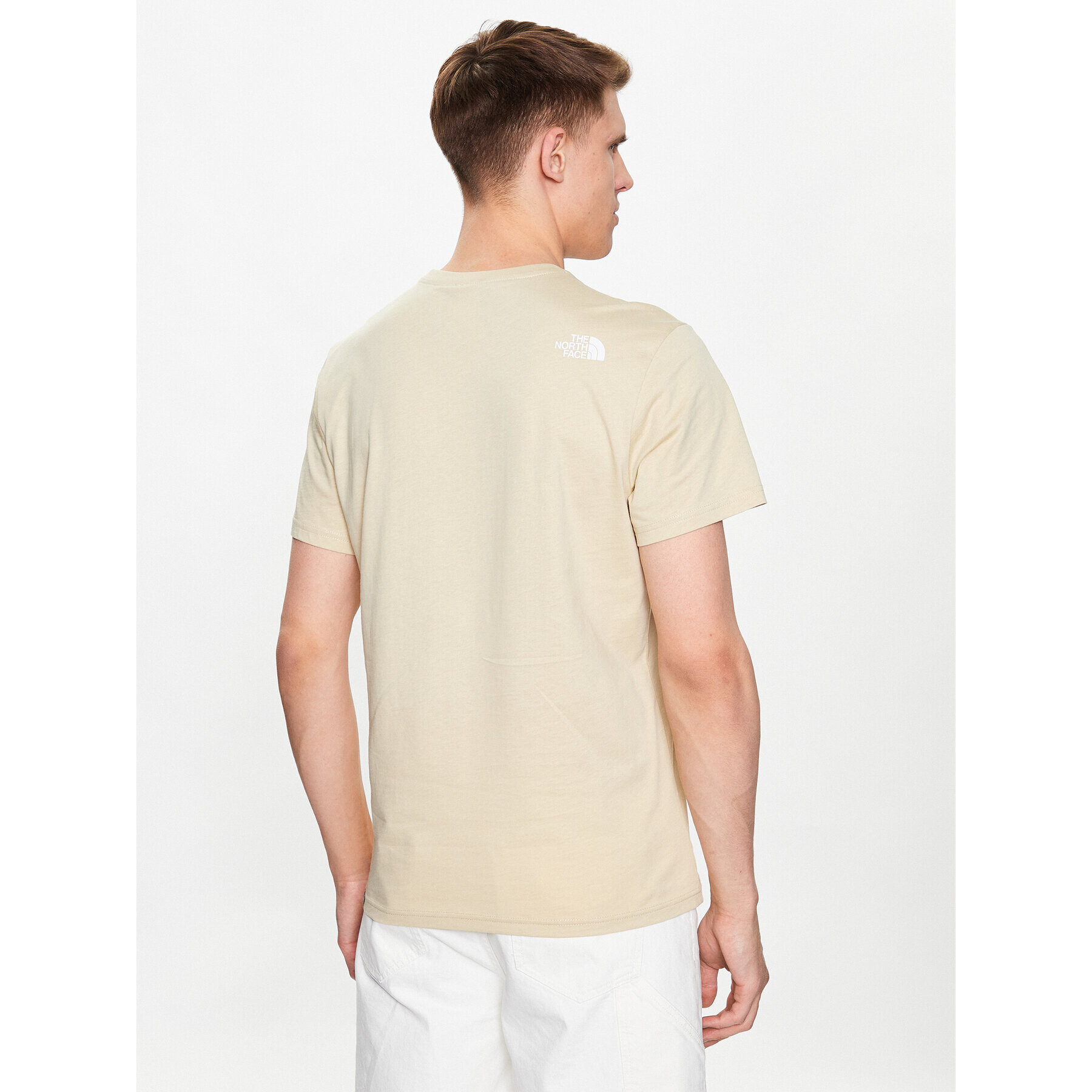 The North Face Тишърт Simple Dome NF0A2TX5 Бежов Regular Fit - Pepit.bg