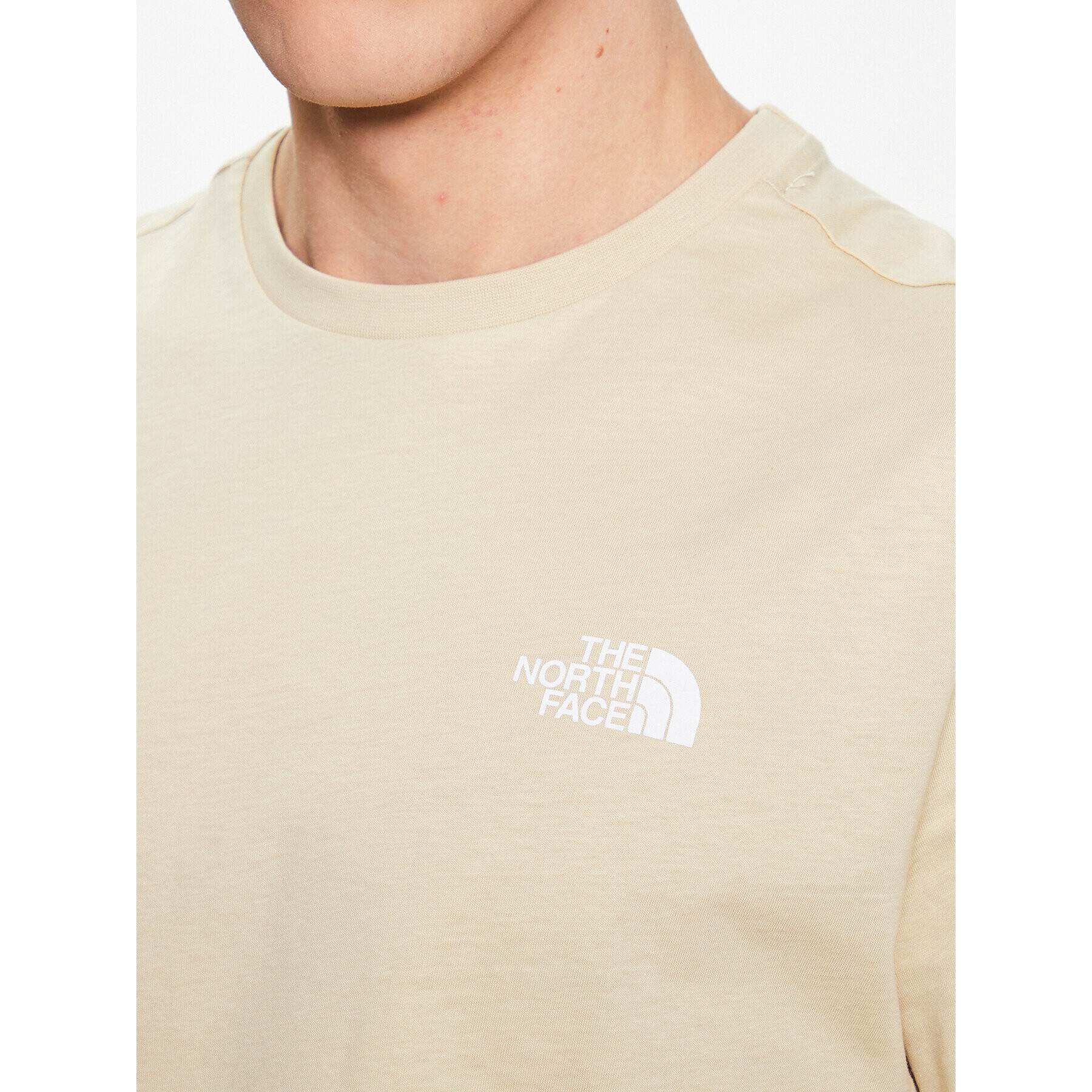 The North Face Тишърт Simple Dome NF0A2TX5 Бежов Regular Fit - Pepit.bg