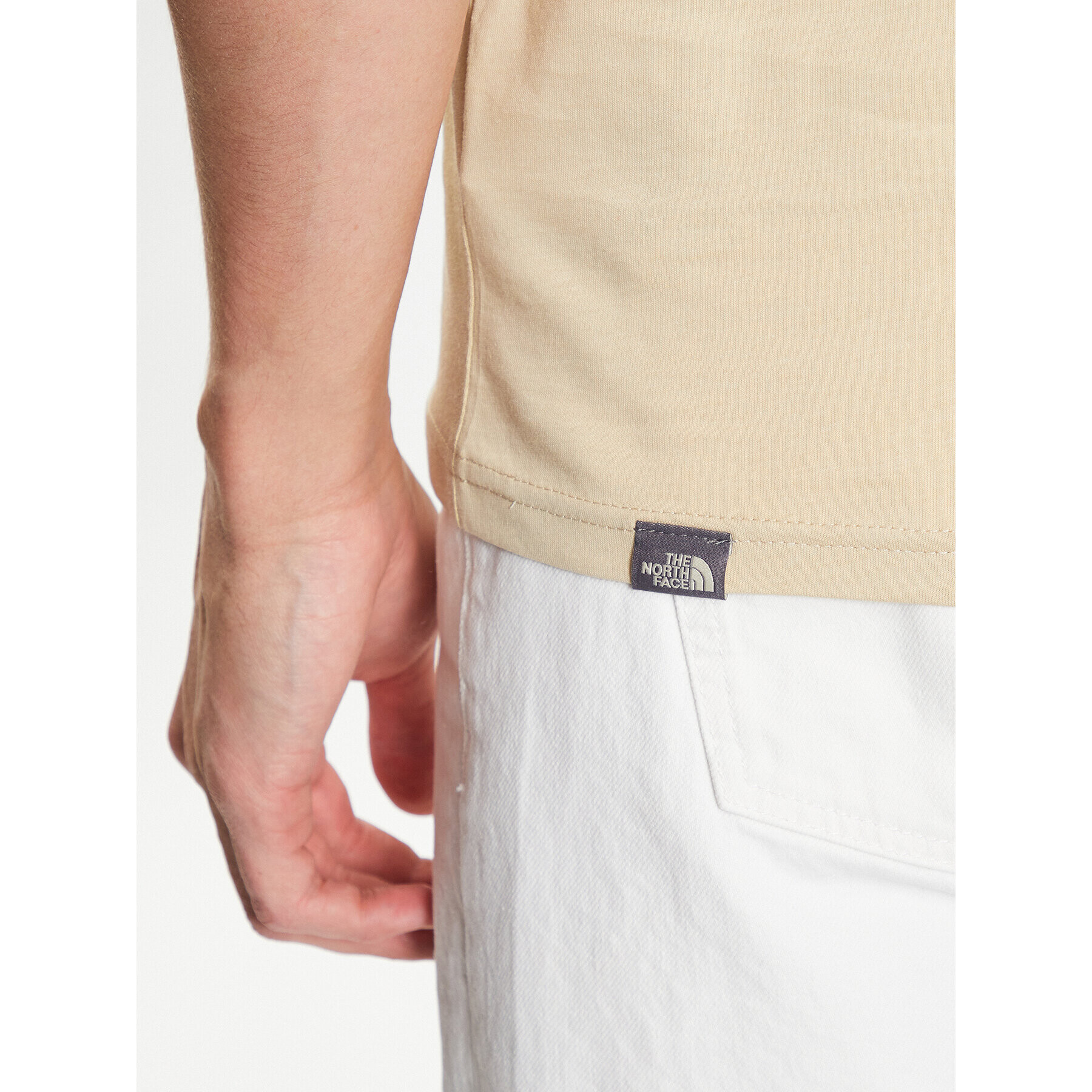 The North Face Тишърт Simple Dome NF0A2TX5 Бежов Regular Fit - Pepit.bg
