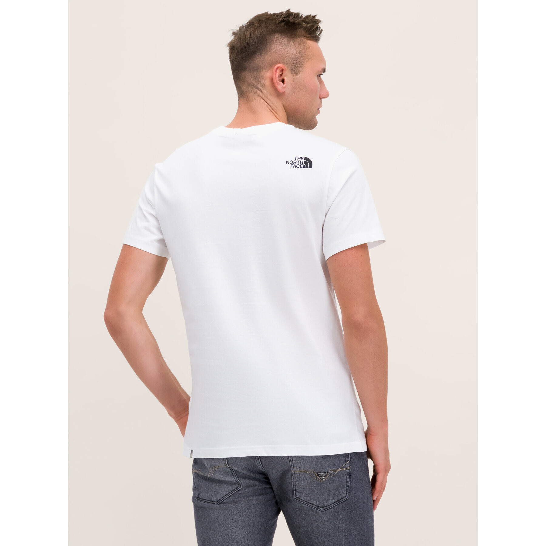 The North Face Тишърт Simple Dome NF0A2TX5 Бял Regular Fit - Pepit.bg