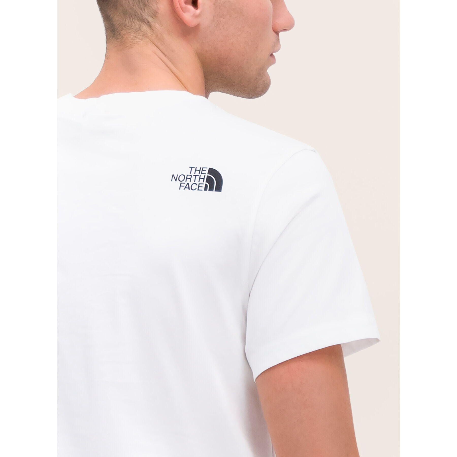 The North Face Тишърт Simple Dome NF0A2TX5 Бял Regular Fit - Pepit.bg