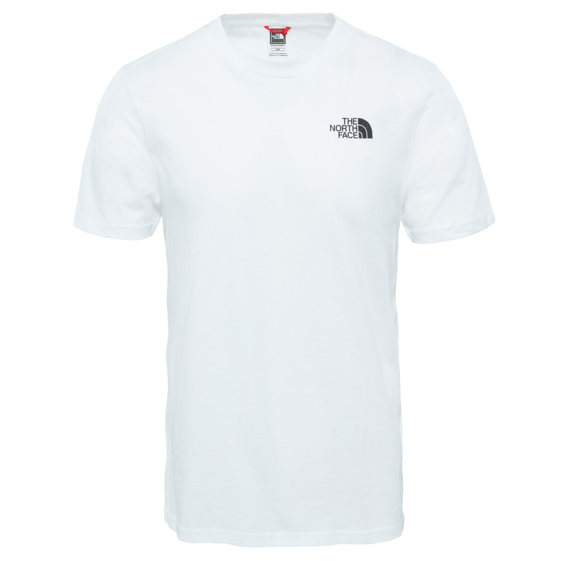 The North Face Тишърт Simple Dome NF0A2TX5 Бял Regular Fit - Pepit.bg