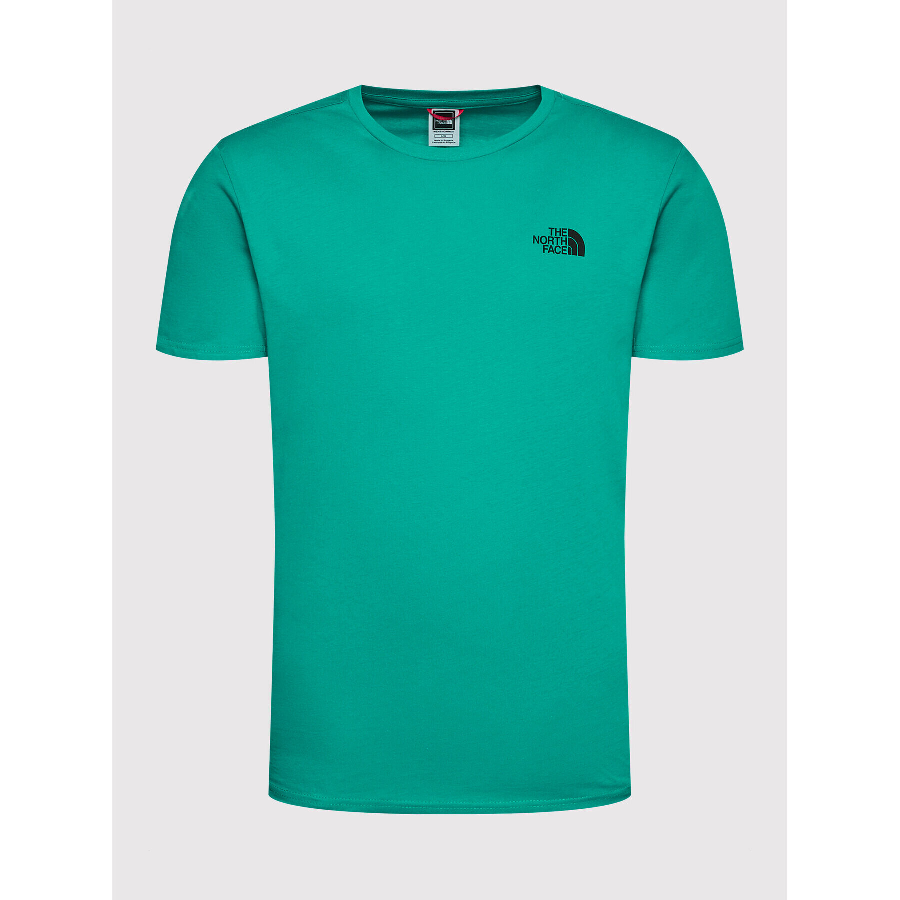 The North Face Тишърт Simple Dome NF0A2TX5 Зелен Slim Fit - Pepit.bg