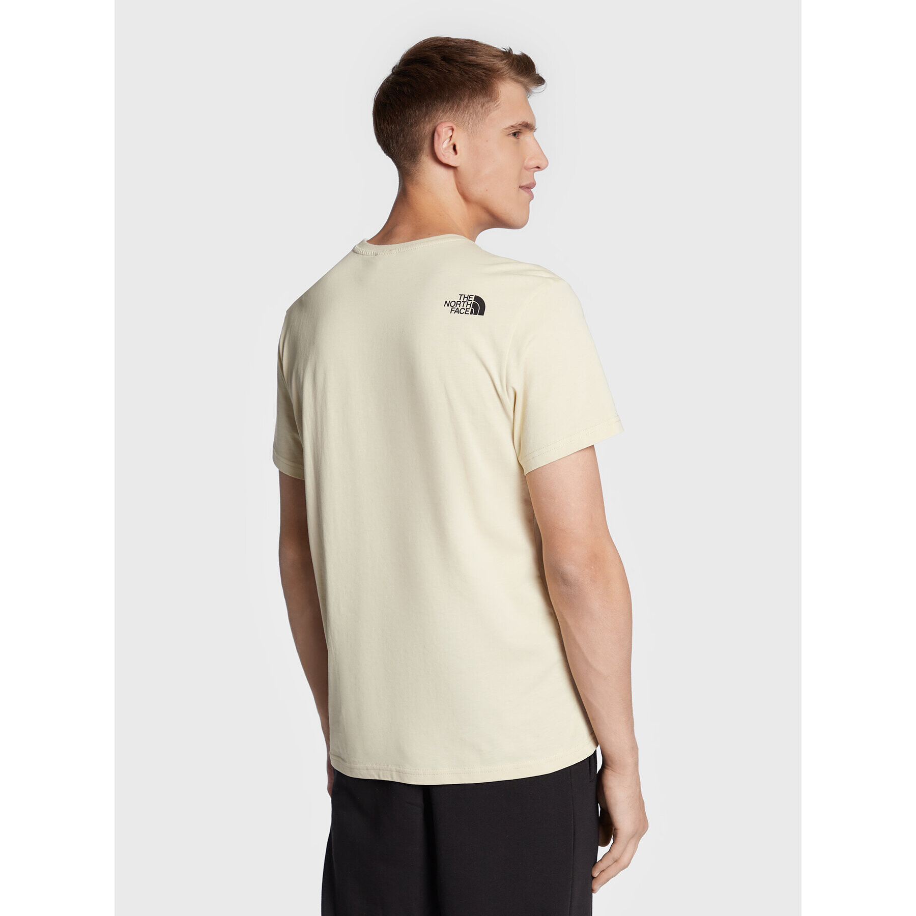 The North Face Тишърт Simple Dome NF0A2TX5 Жълт Regular Fit - Pepit.bg