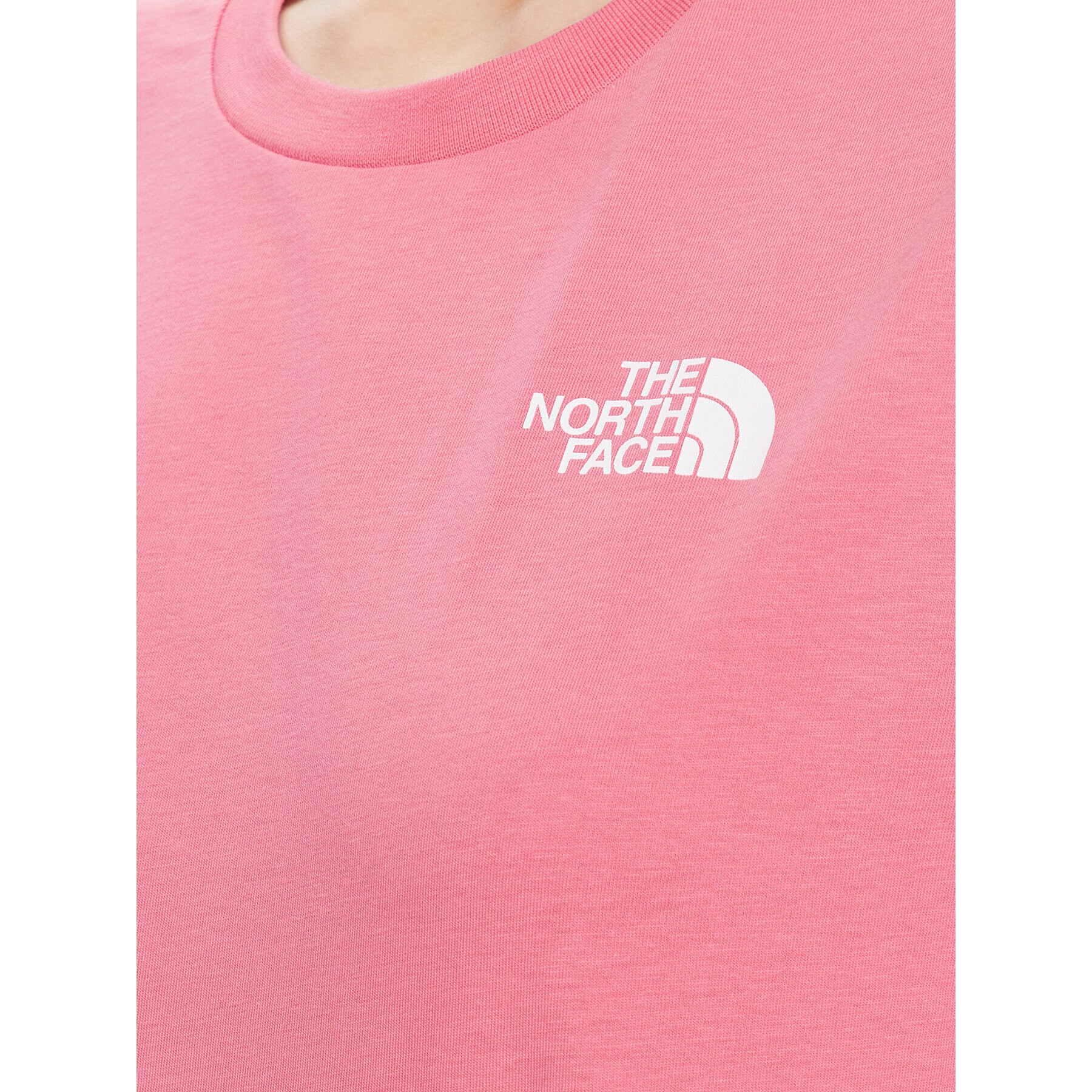 The North Face Тишърт Simple Dome NF0A4CES Розов Relaxed Fit - Pepit.bg