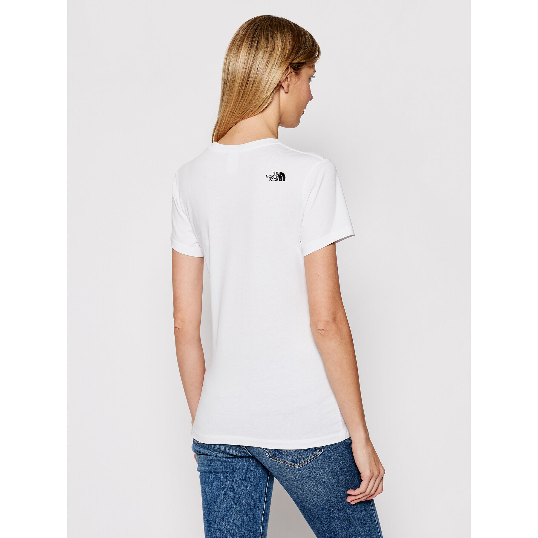 The North Face Тишърт Simple Dome NF0A4T1A Бял Regular Fit - Pepit.bg