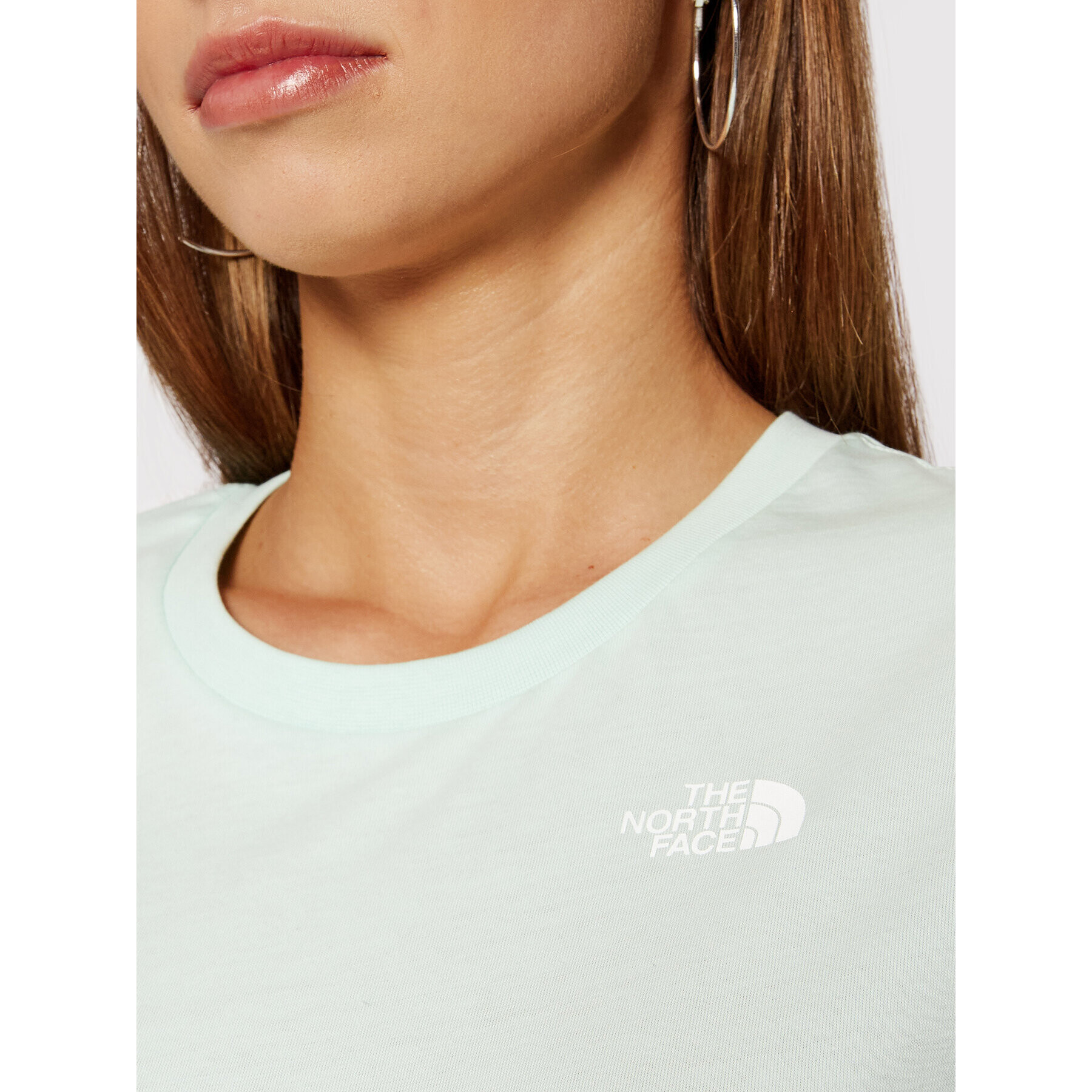 The North Face Тишърт Simple Dome NF0A4T1A Зелен Regular Fit - Pepit.bg