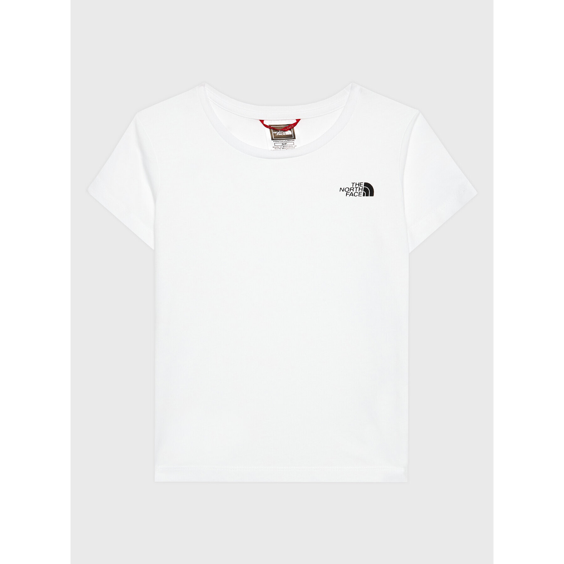 The North Face Тишърт Simple Dome NF0A7X5G Бял Regular Fit - Pepit.bg