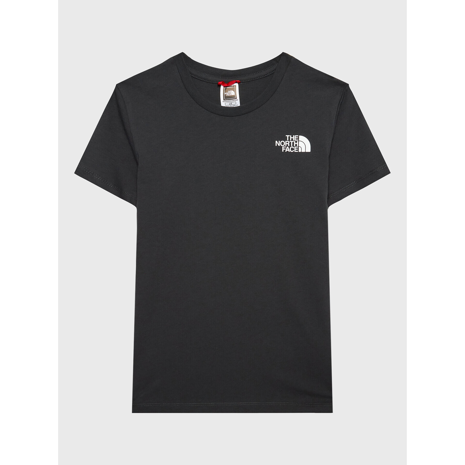 The North Face Тишърт Simple Dome NF0A82EA Сив Regular Fit - Pepit.bg