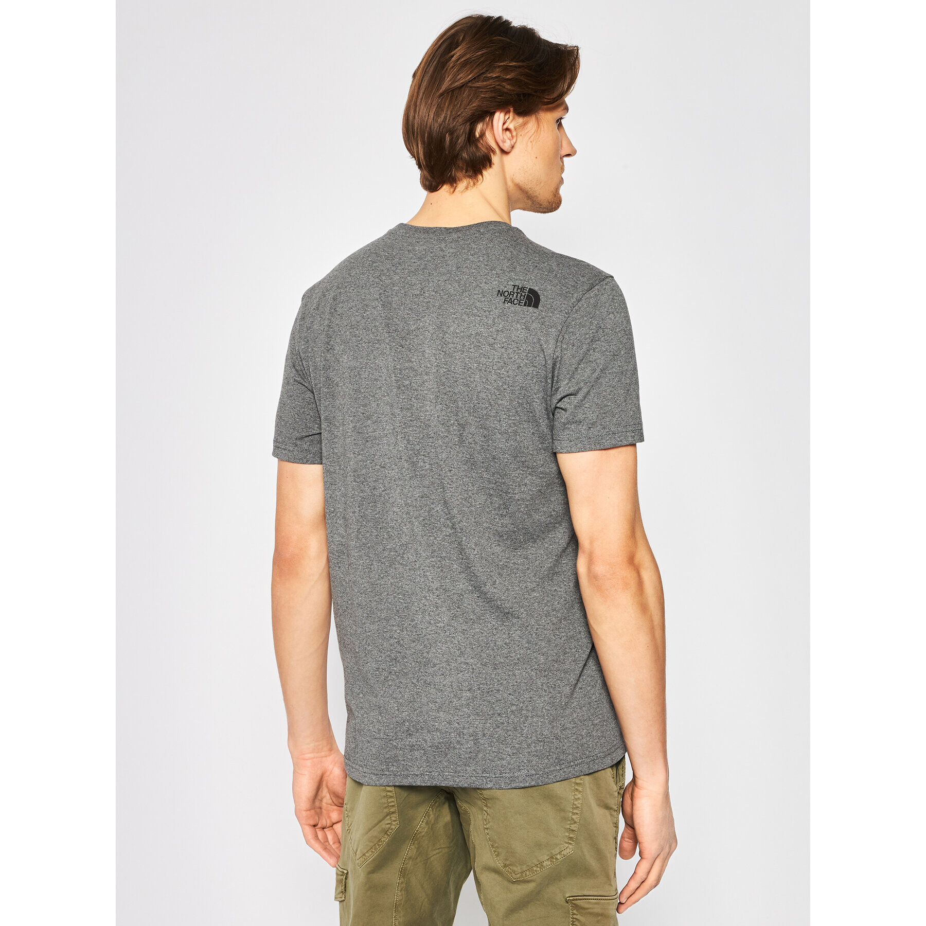 The North Face Тишърт Simple Dome Tee NF0A2TX5 Сив Regular Fit - Pepit.bg
