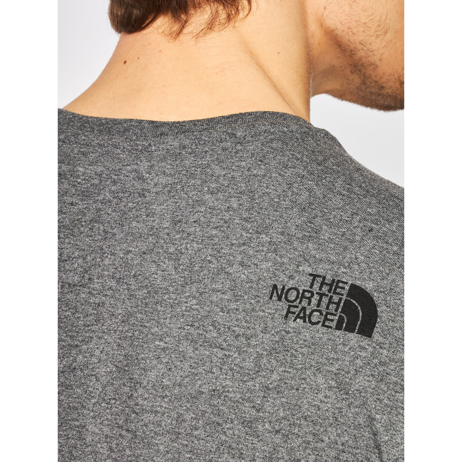 The North Face Тишърт Simple Dome Tee NF0A2TX5 Сив Regular Fit - Pepit.bg