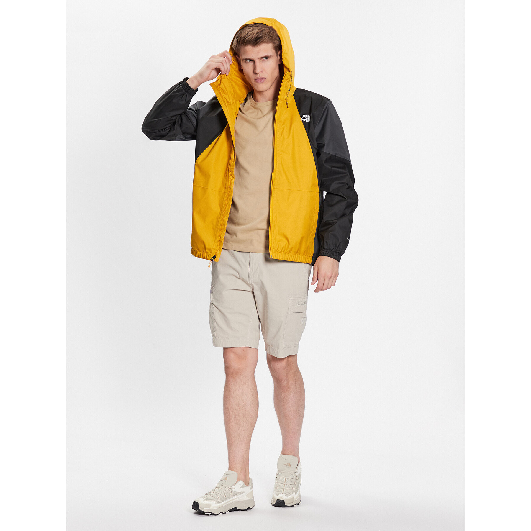 The North Face Ветровка Farside NF0A493E Жълт Regular Fit - Pepit.bg