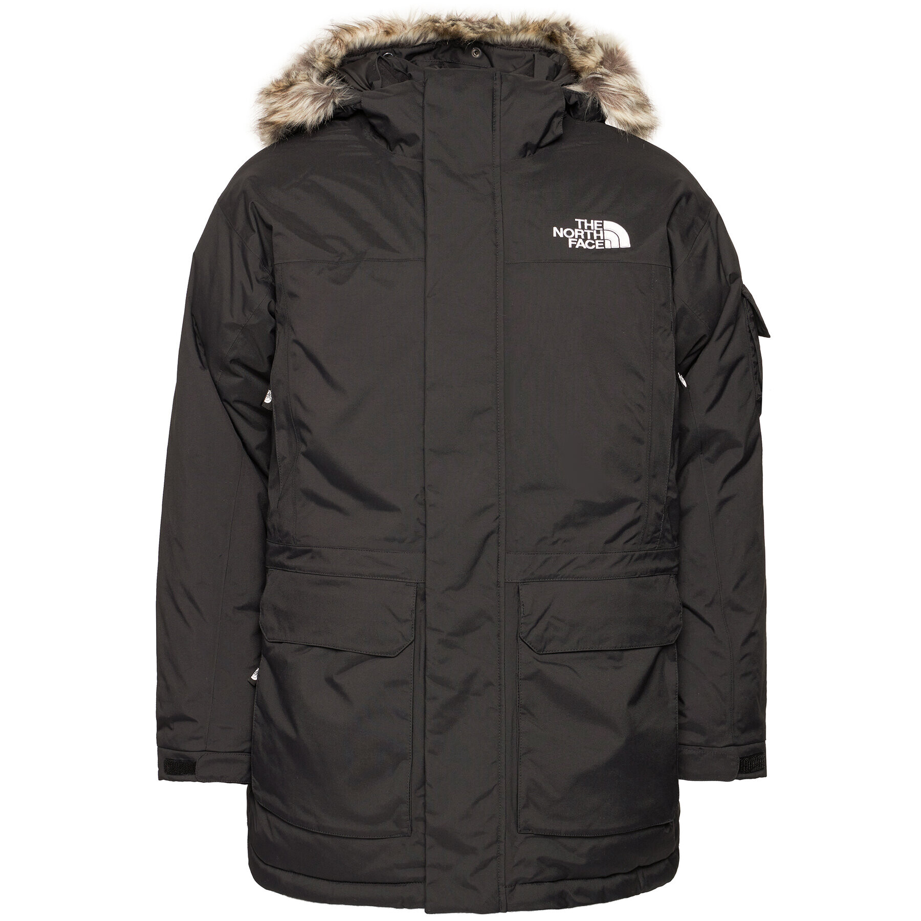 The North Face Зимно яке Recycled Mcmurdo NF0A4M8G Черен Regular Fit - Pepit.bg