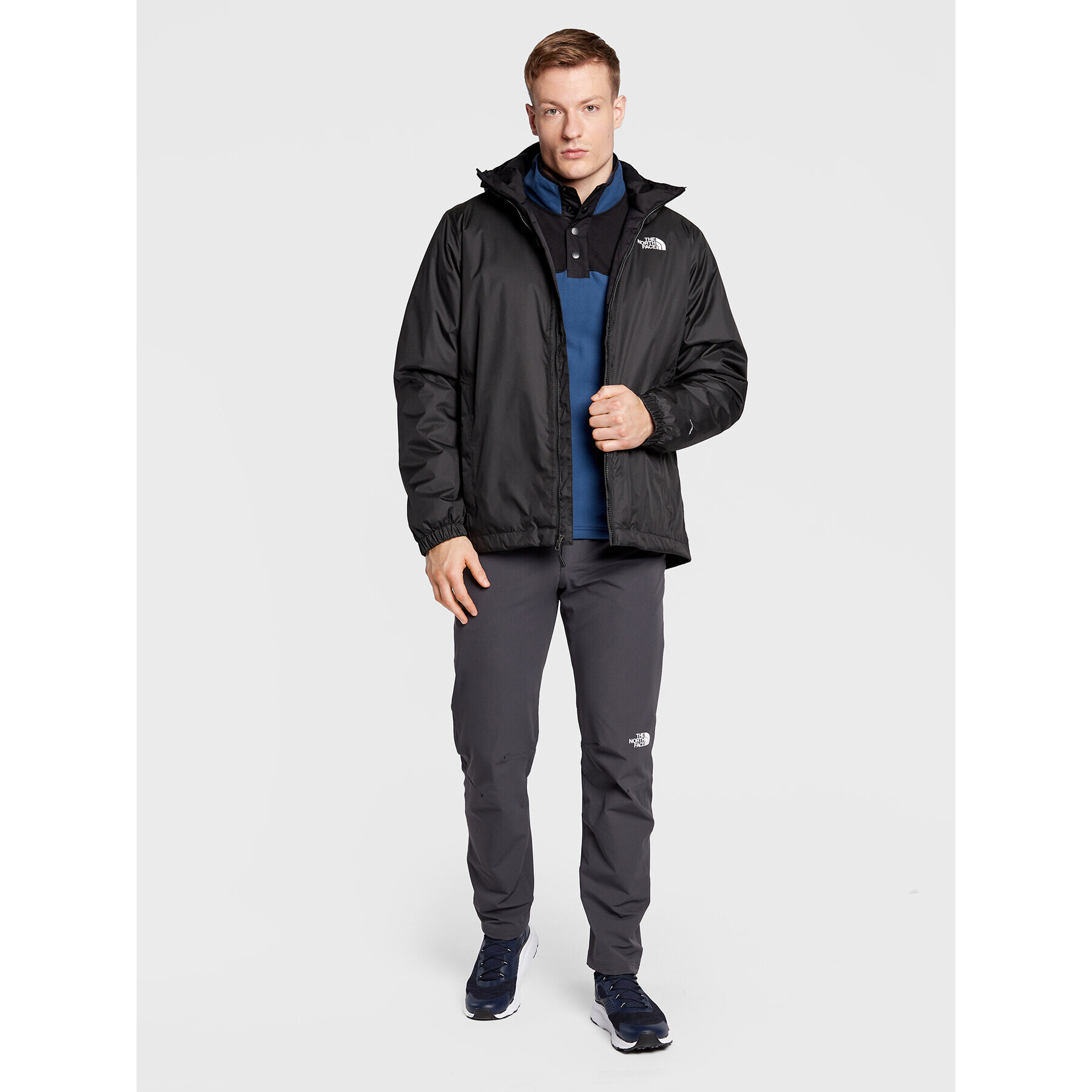 The North Face Зимно яке Quest NF00C302 Черен Regular Fit - Pepit.bg