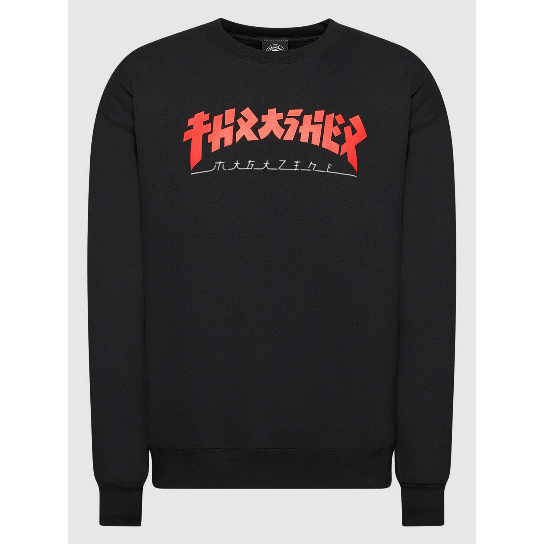 Thrasher Суитшърт Godzilla Черен Regular Fit - Pepit.bg