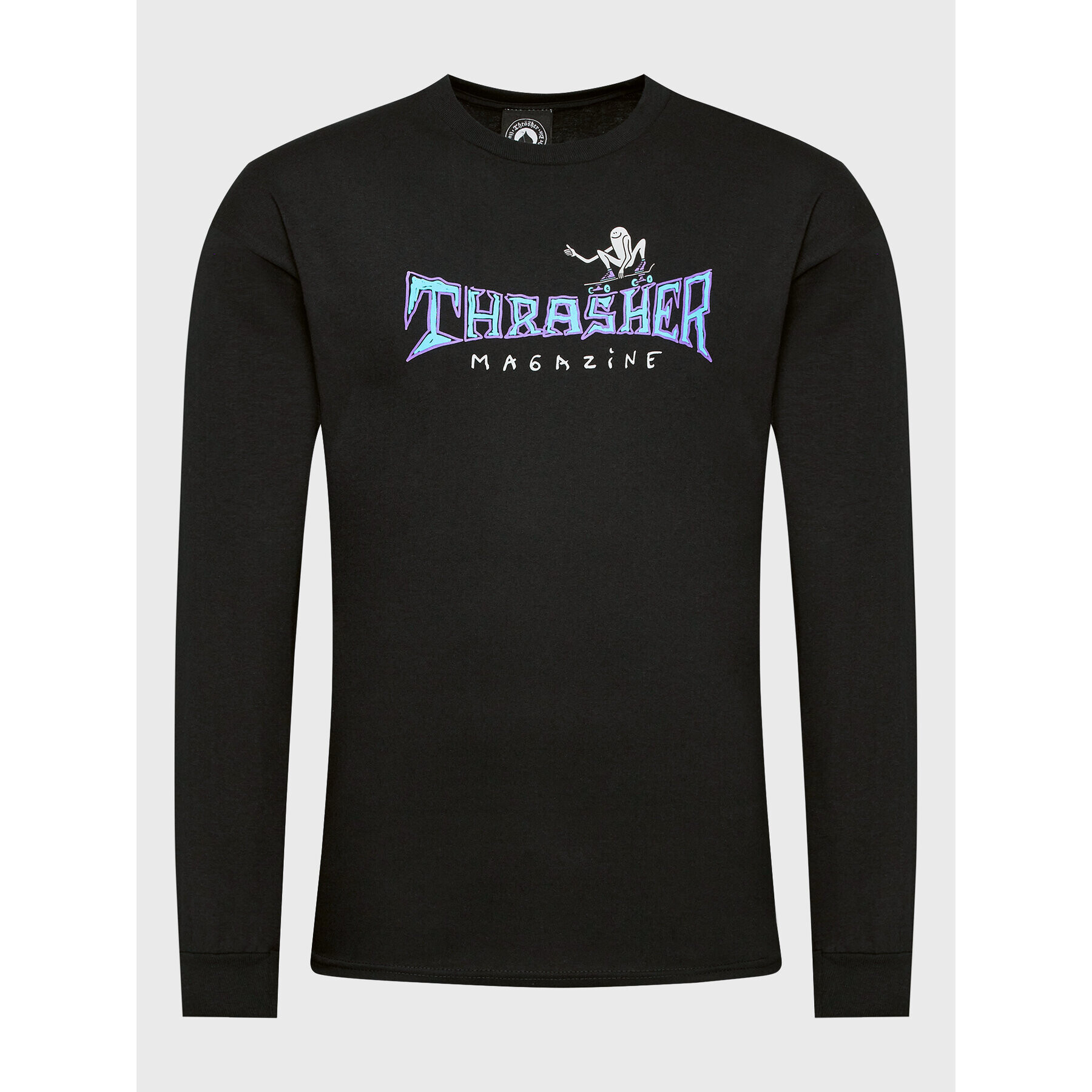 Thrasher Тениска с дълъг ръкав Gonz Thumbs Up Черен Regular Fit - Pepit.bg