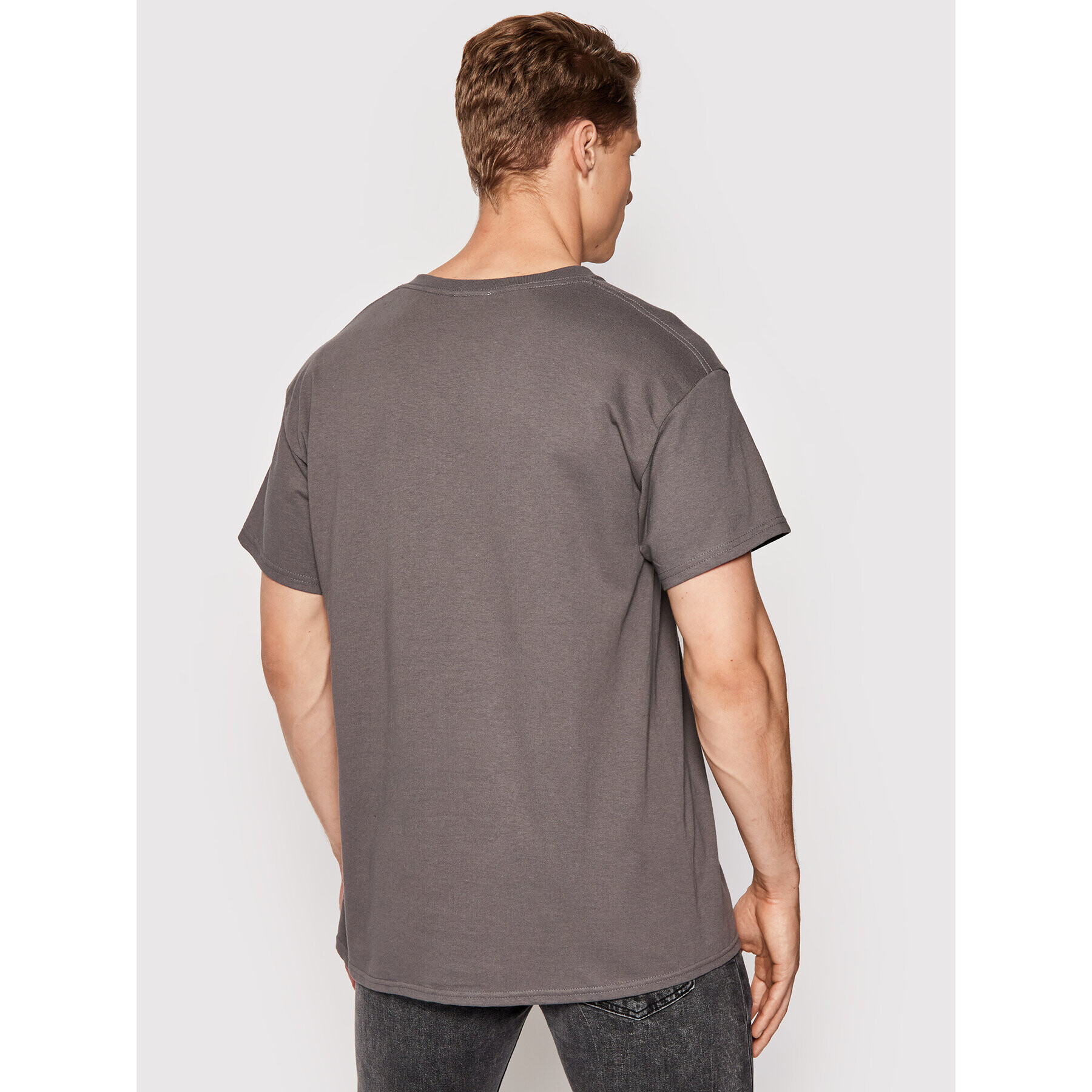 Thrasher Тишърт Flame Сив Regular Fit - Pepit.bg