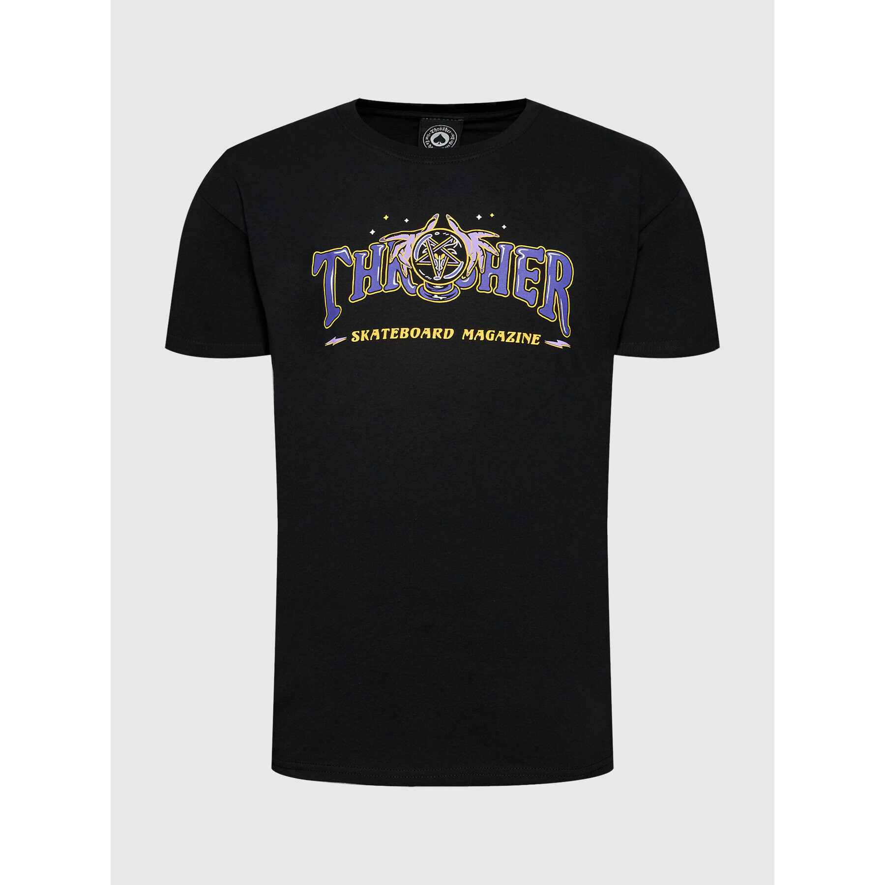 Thrasher Тишърт Fortune Logo Черен Regular Fit - Pepit.bg