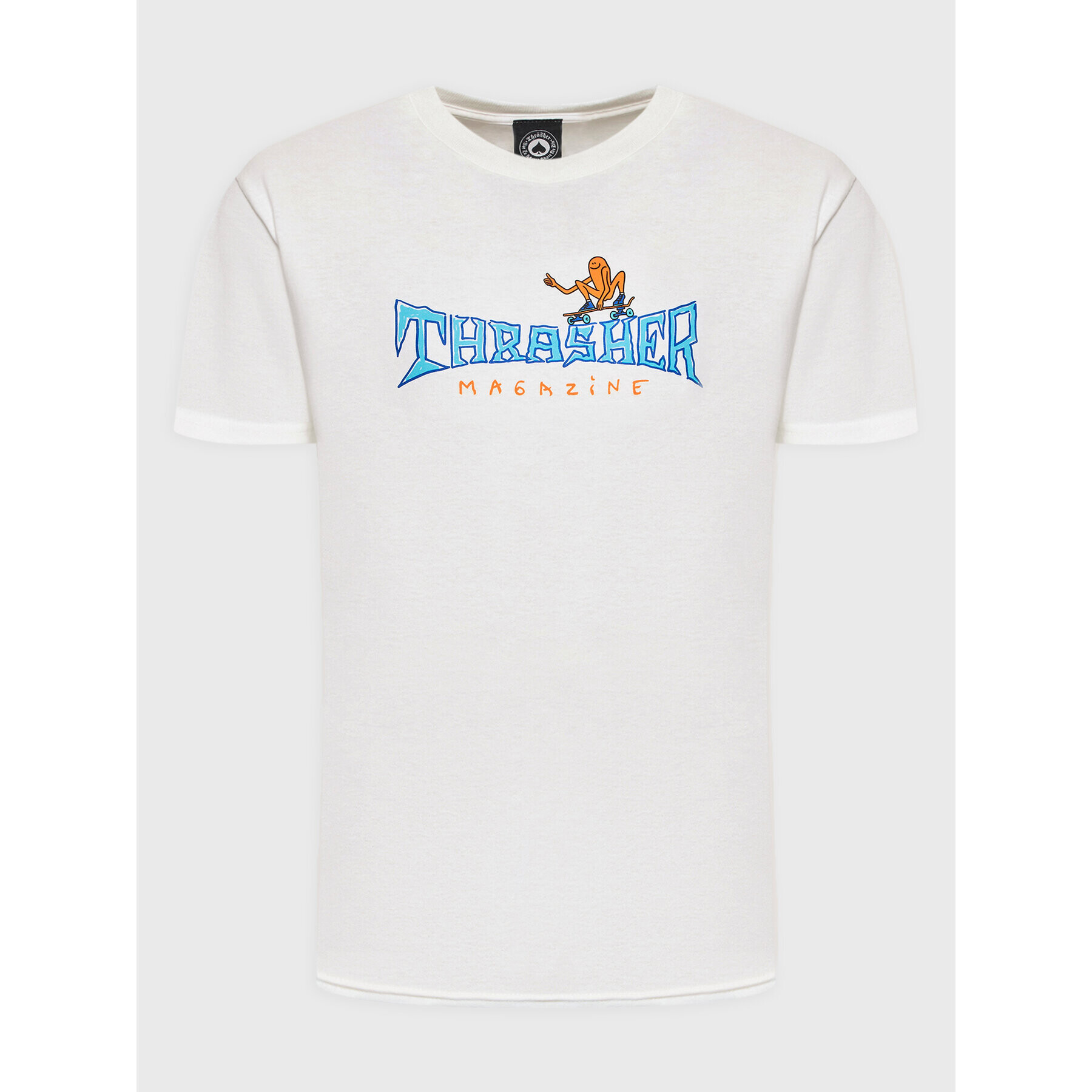 Thrasher Тишърт Gonz Thumbs Up Бял Regular Fit - Pepit.bg