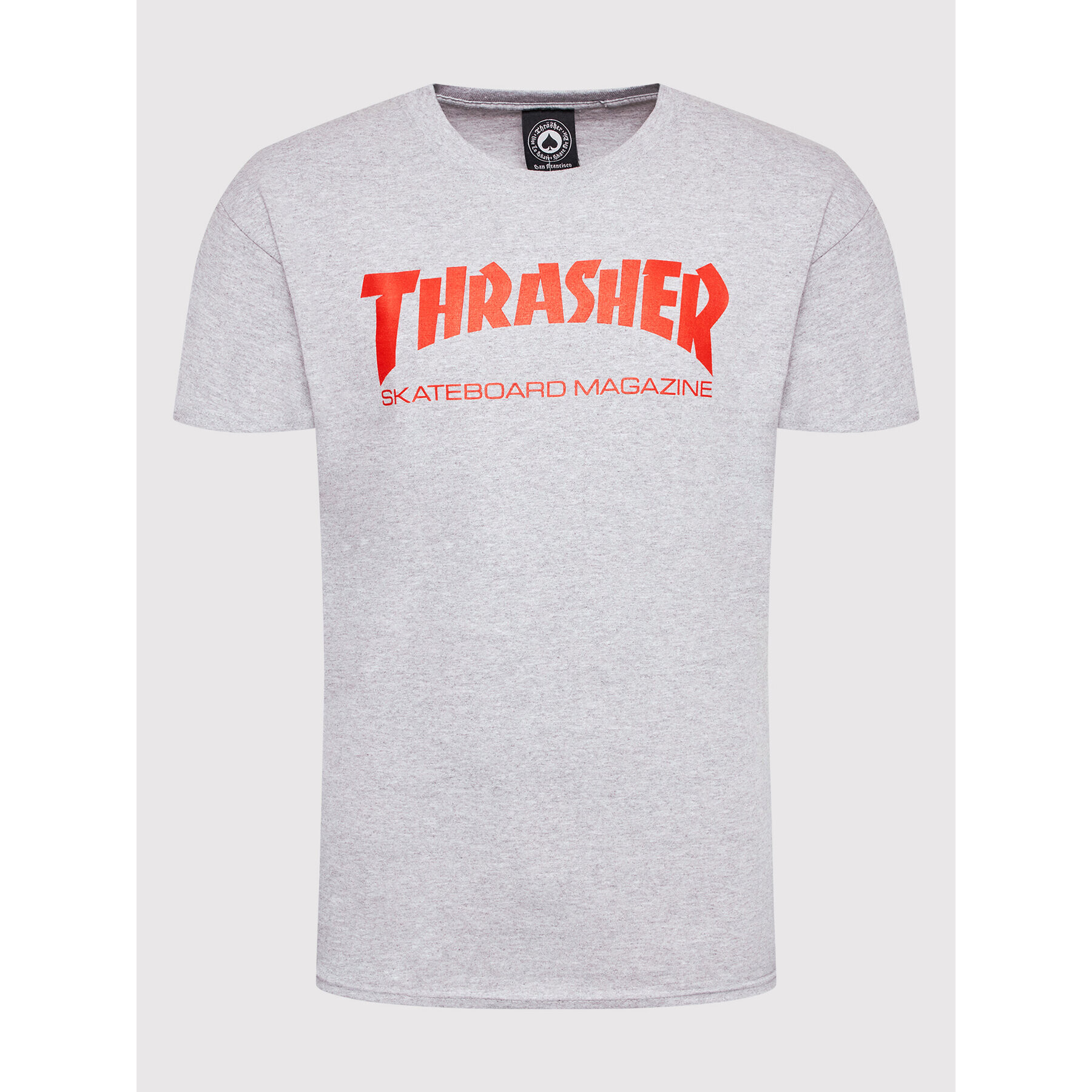 Thrasher Тишърт Skatemag Сив Regular Fit - Pepit.bg