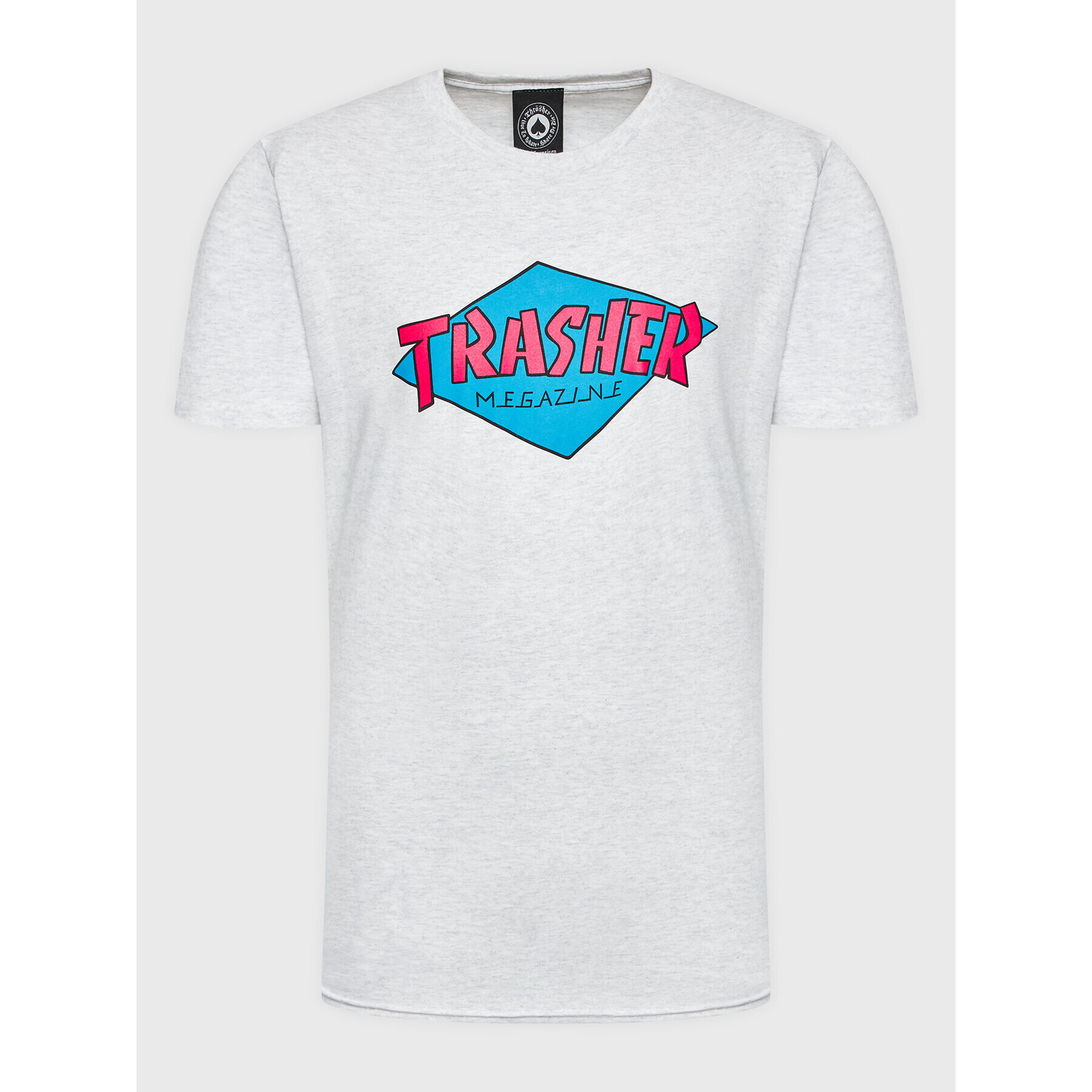 Thrasher Тишърт Trasher Сив Regular Fit - Pepit.bg