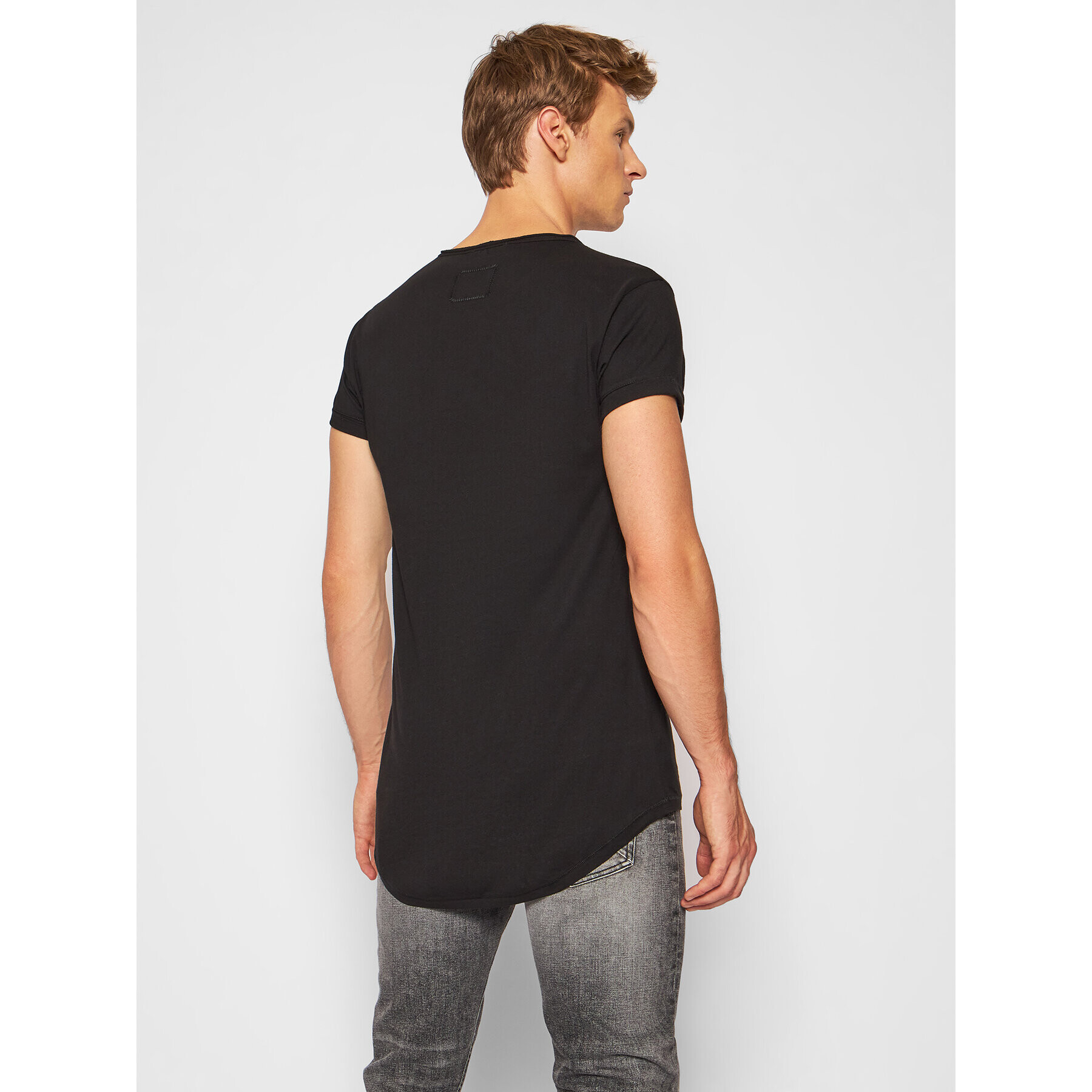 Tigha Тишърт Milo 100107 Черен Regular Fit - Pepit.bg