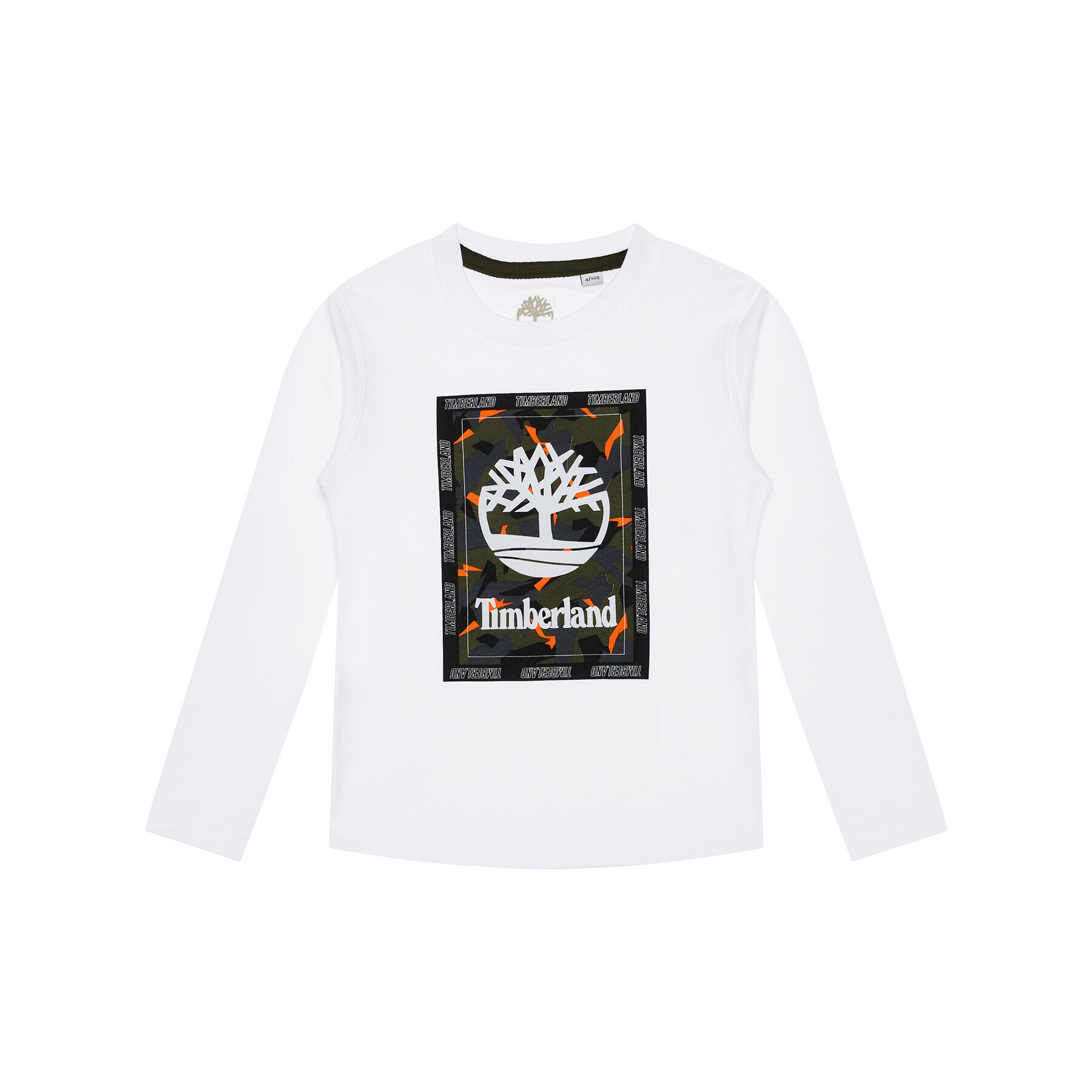Timberland Блуза T25R13 S Бял Regular Fit - Pepit.bg