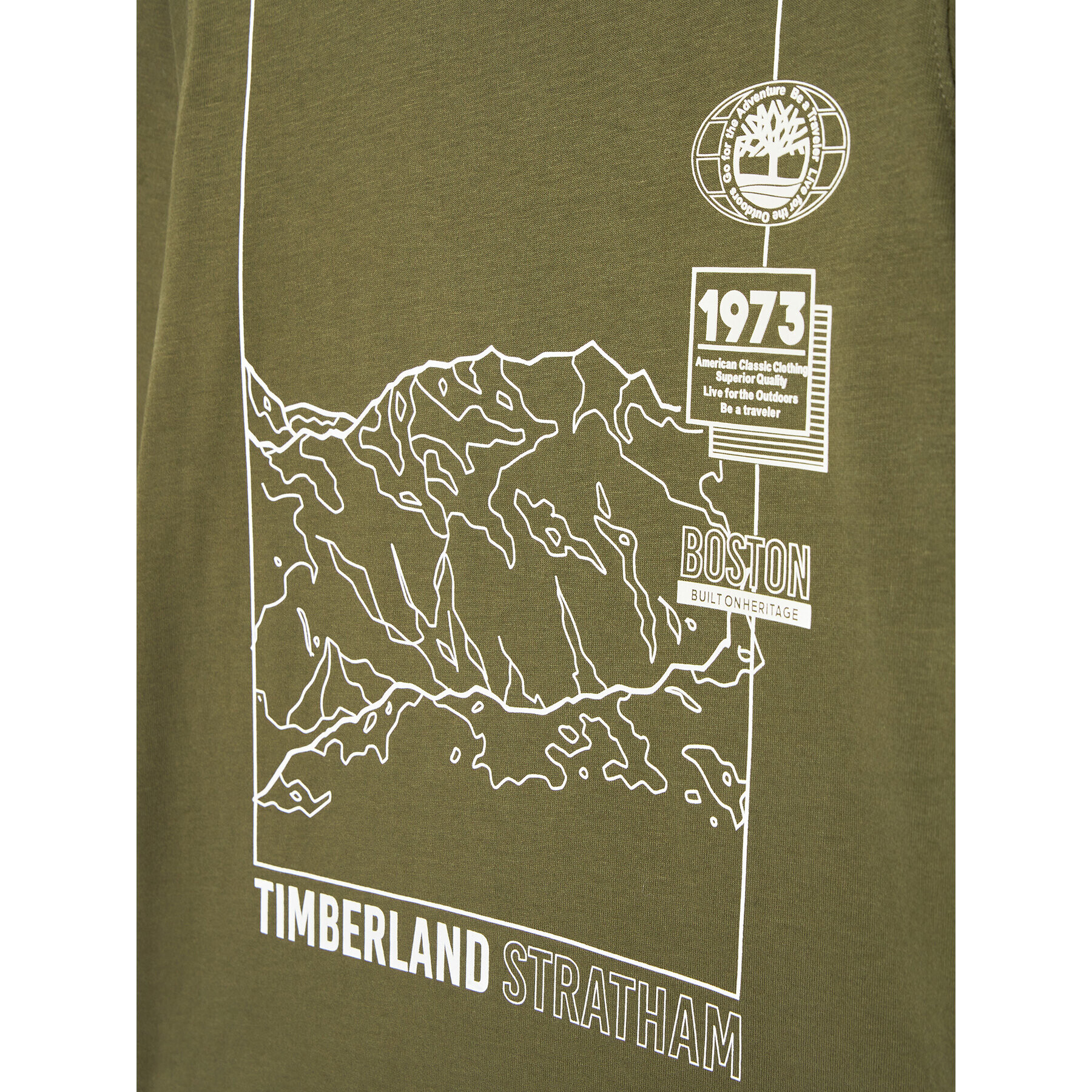 Timberland Блуза T25S44 M Зелен Regular Fit - Pepit.bg