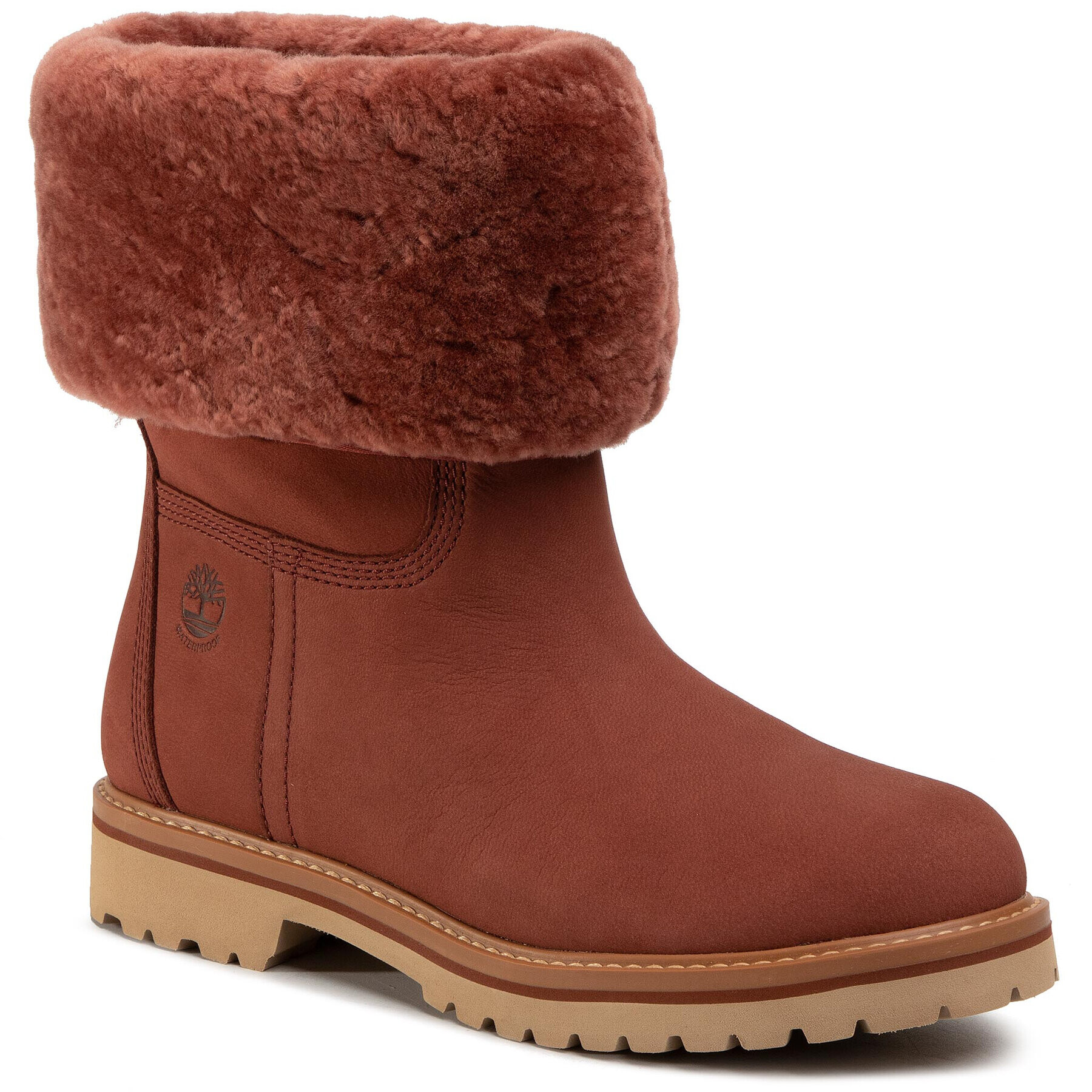 Timberland Боти Chamonix Valley TB0A241XV17 Червен - Pepit.bg