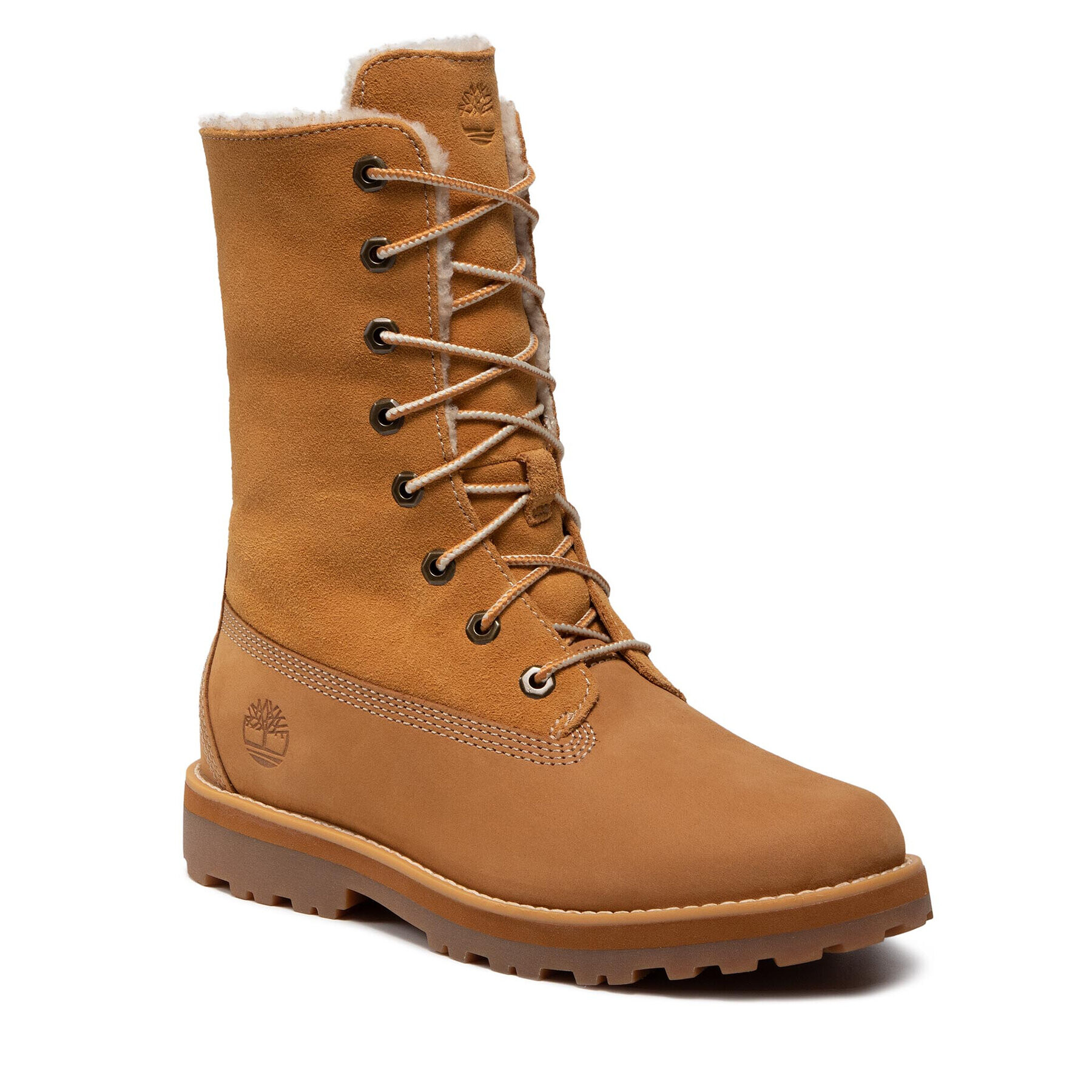 Timberland Боти Courma Kid Shrl TB0A2NUH2311 Жълт - Pepit.bg