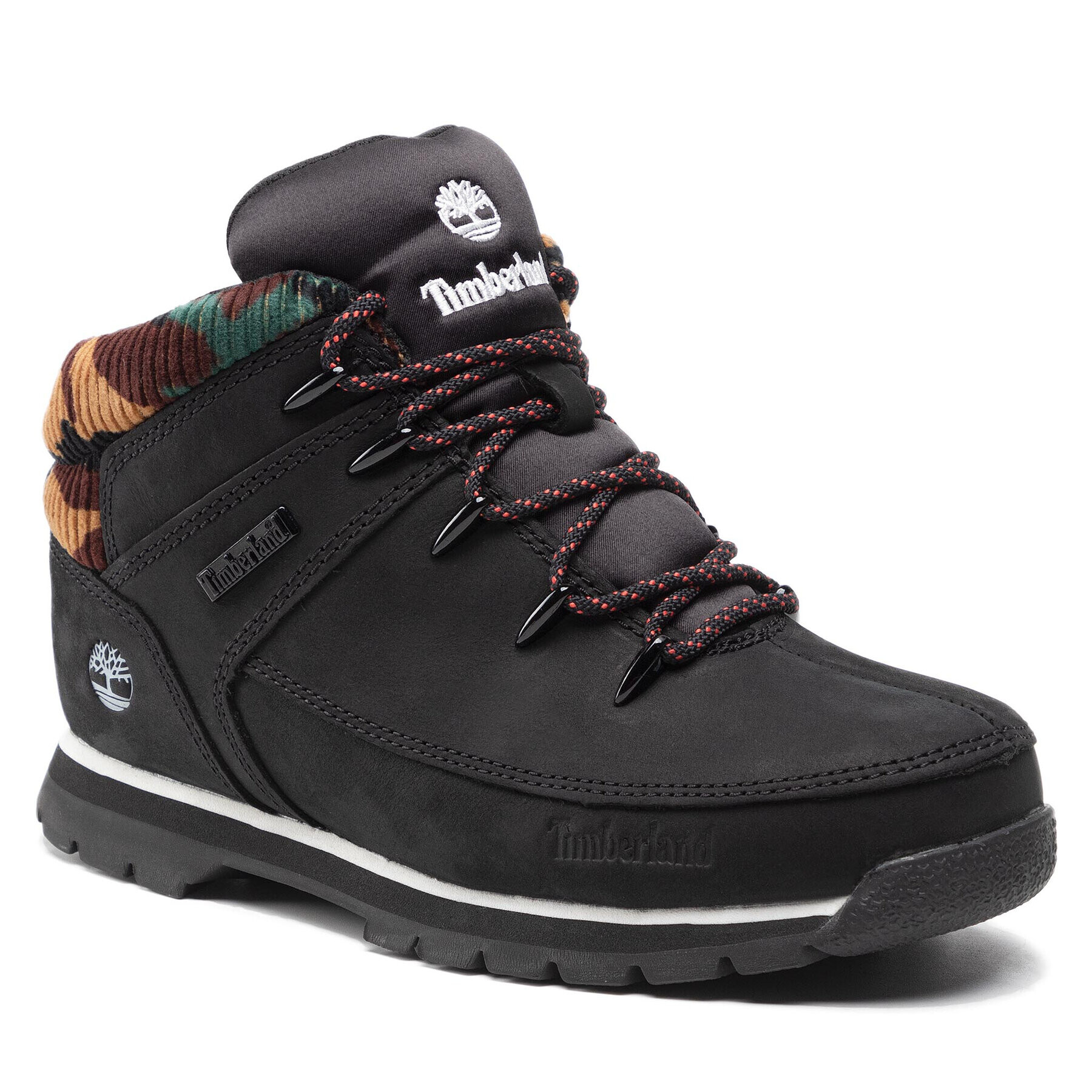 Timberland Боти Euro Sprind Mid Hiker TB0A2FJH0011 Черен - Pepit.bg