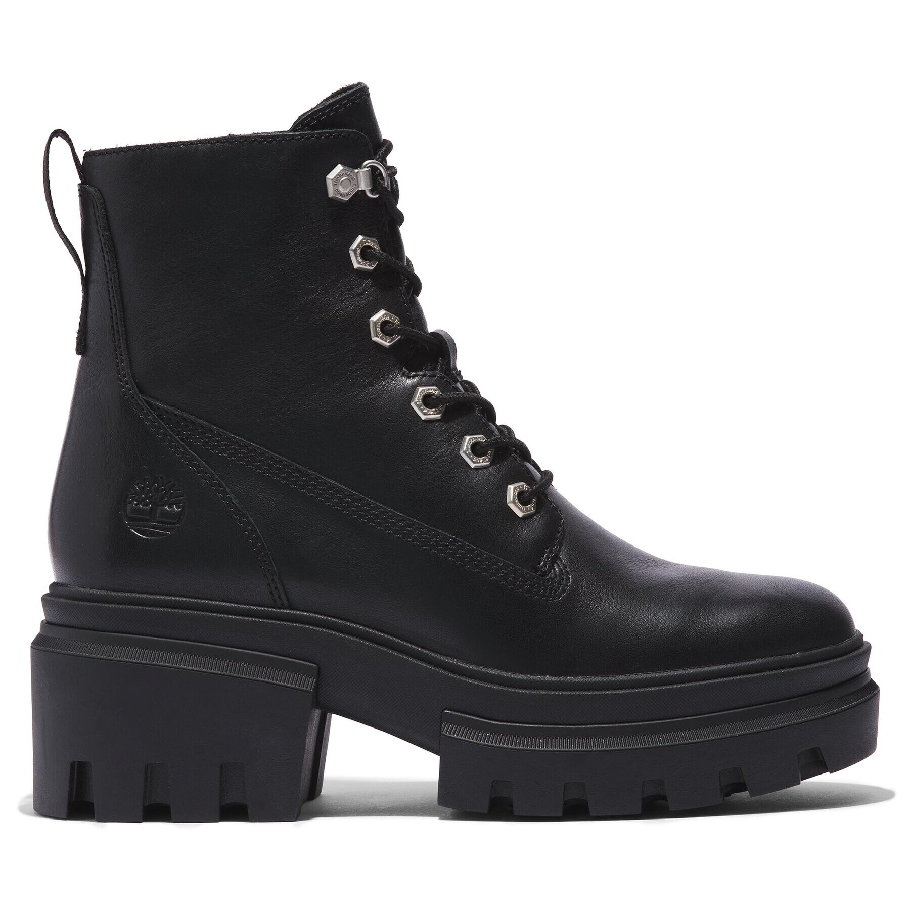 Timberland Боти Everleigh Boot 6In Laceup TB0A41S70151 Черен - Pepit.bg