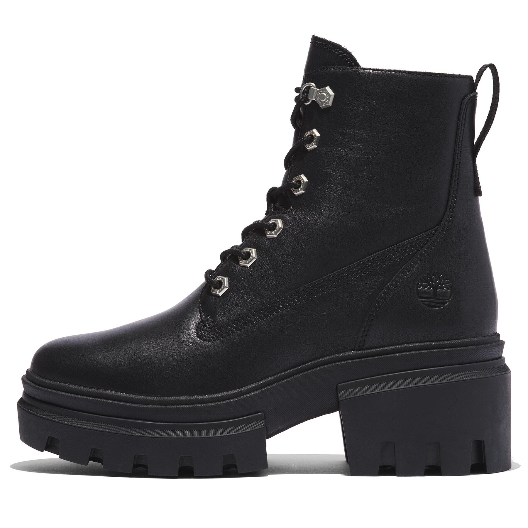 Timberland Боти Everleigh Boot 6In Laceup TB0A41S70151 Черен - Pepit.bg