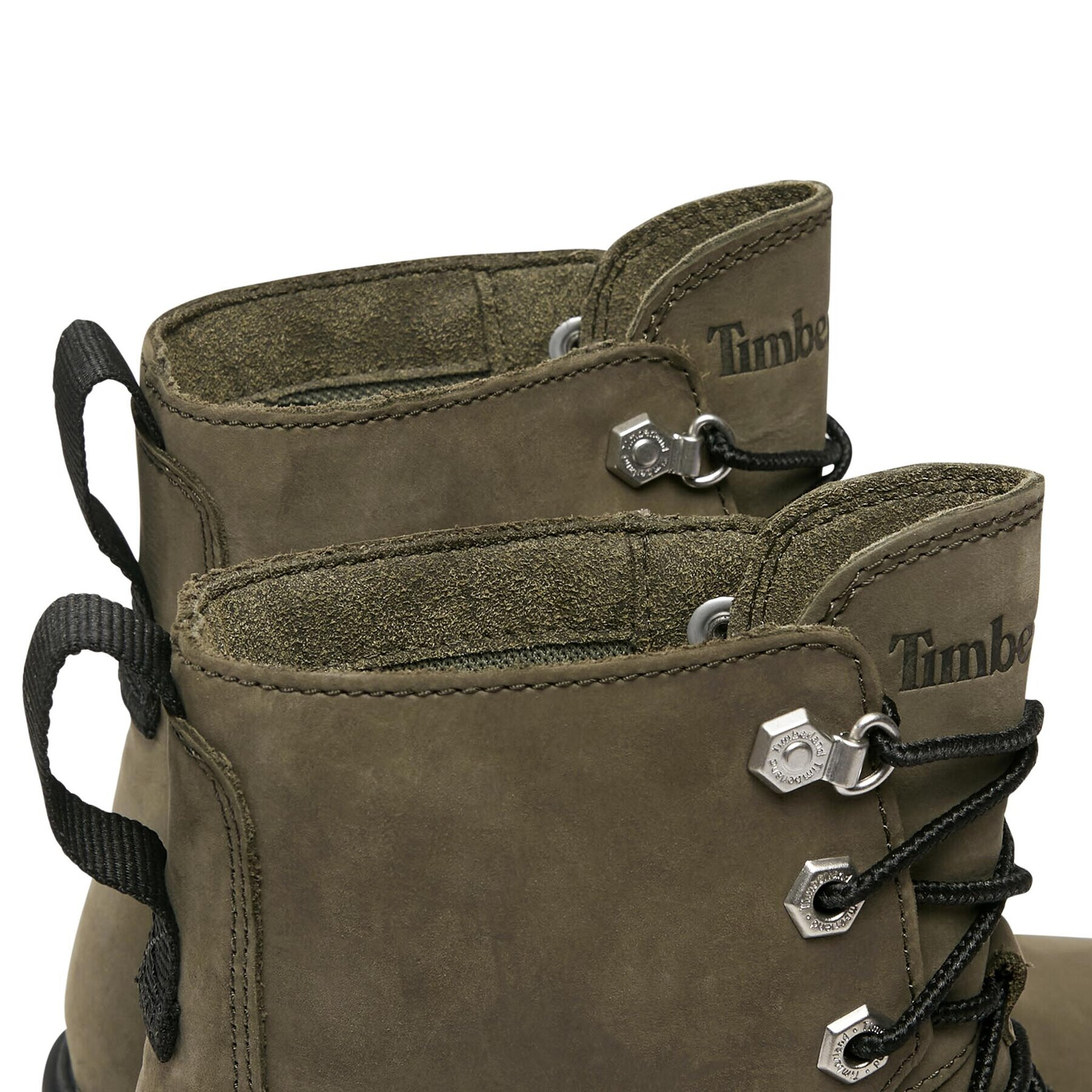 Timberland Боти Everleigh Boot 6In Laceup TB0A5Z689911 Зелен - Pepit.bg