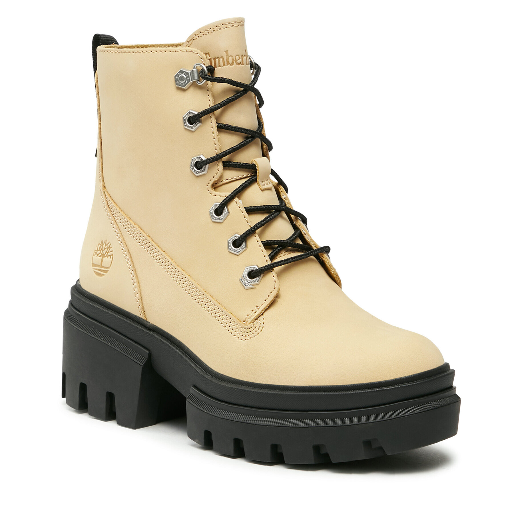 Timberland Боти Everleigh 6In Laceup TB0A61PZEF61 Жълт - Pepit.bg