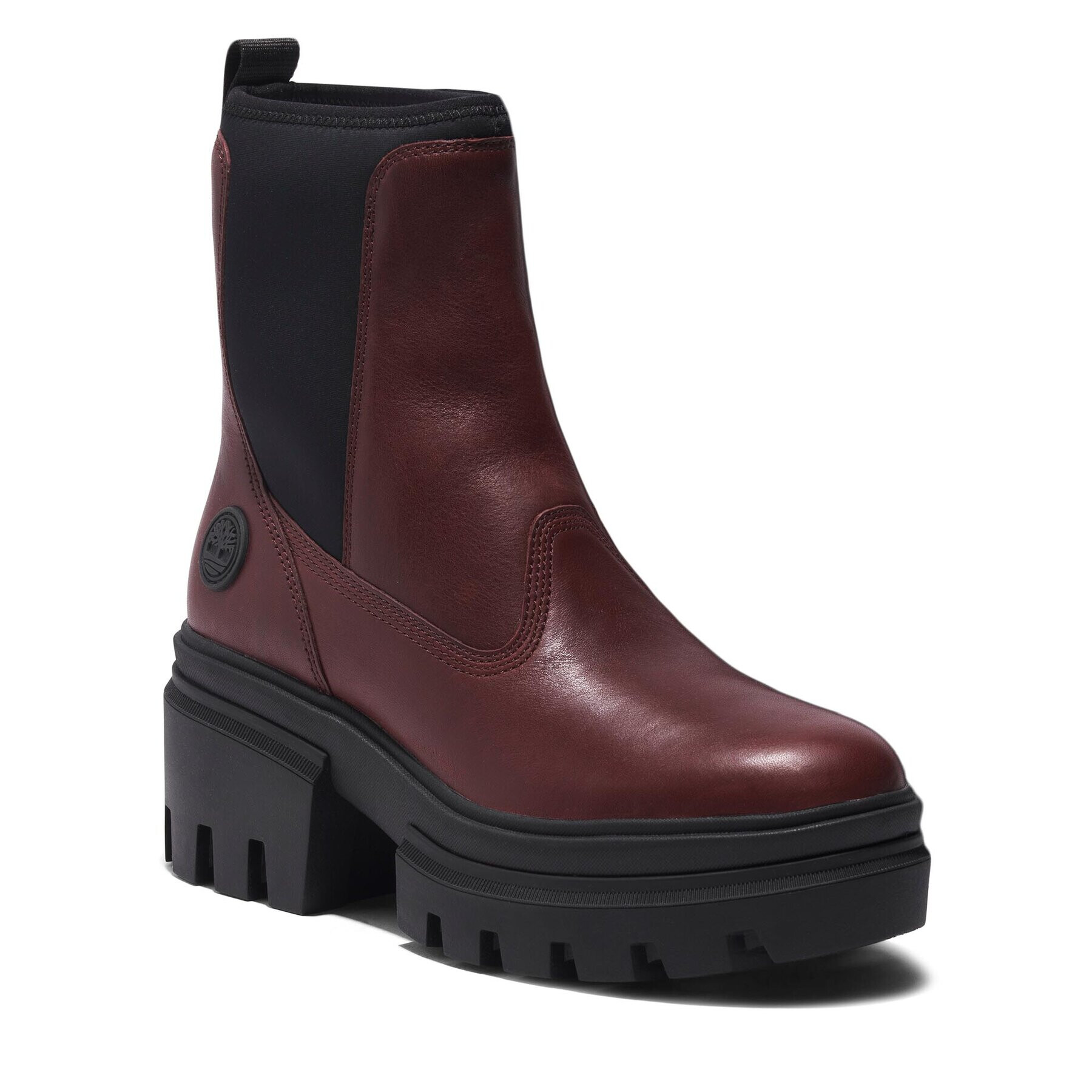 Timberland Боти Everleigh Boot Chelsea TB0A5YJ8C601 Бордо - Pepit.bg
