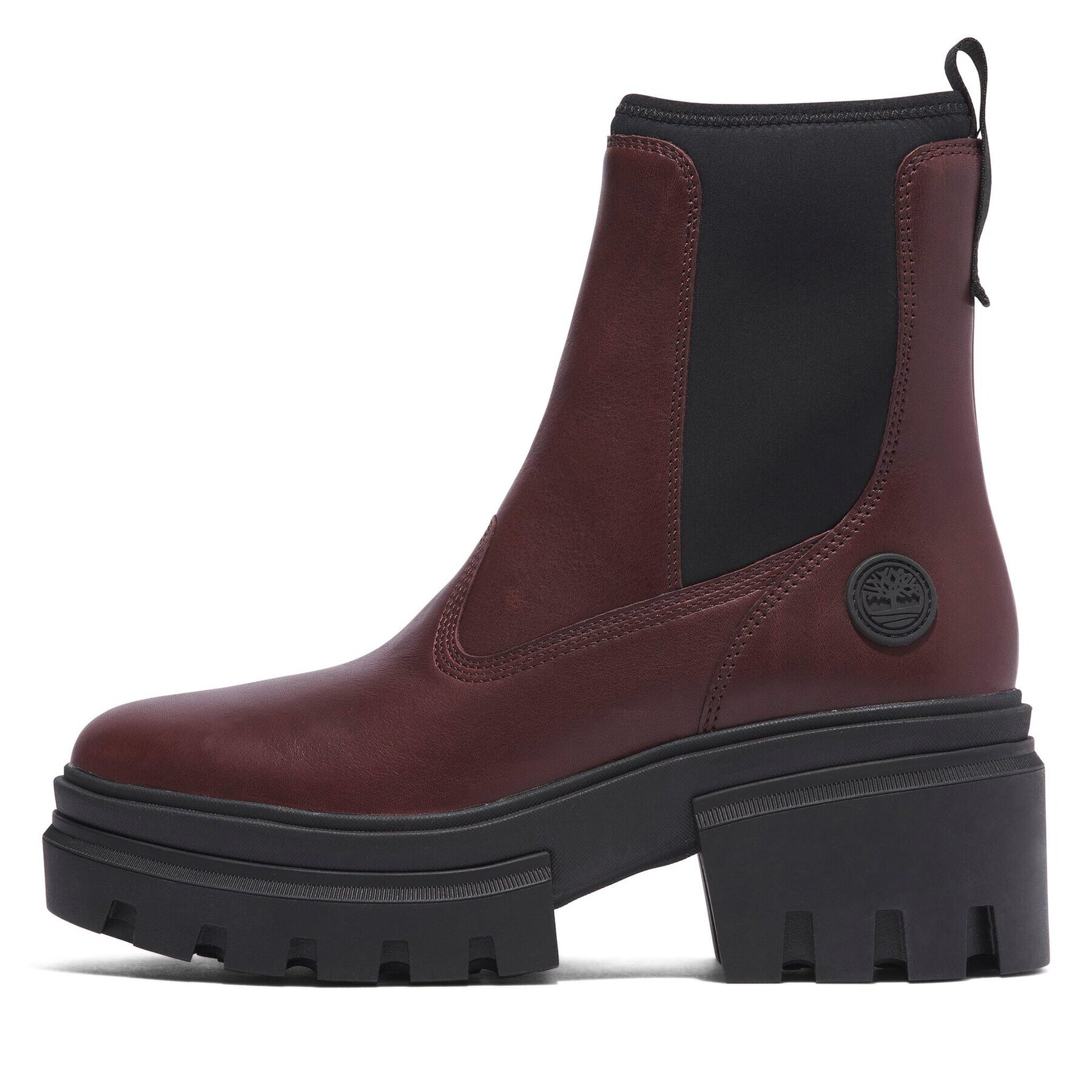Timberland Боти Everleigh Boot Chelsea TB0A5YJ8C601 Бордо - Pepit.bg