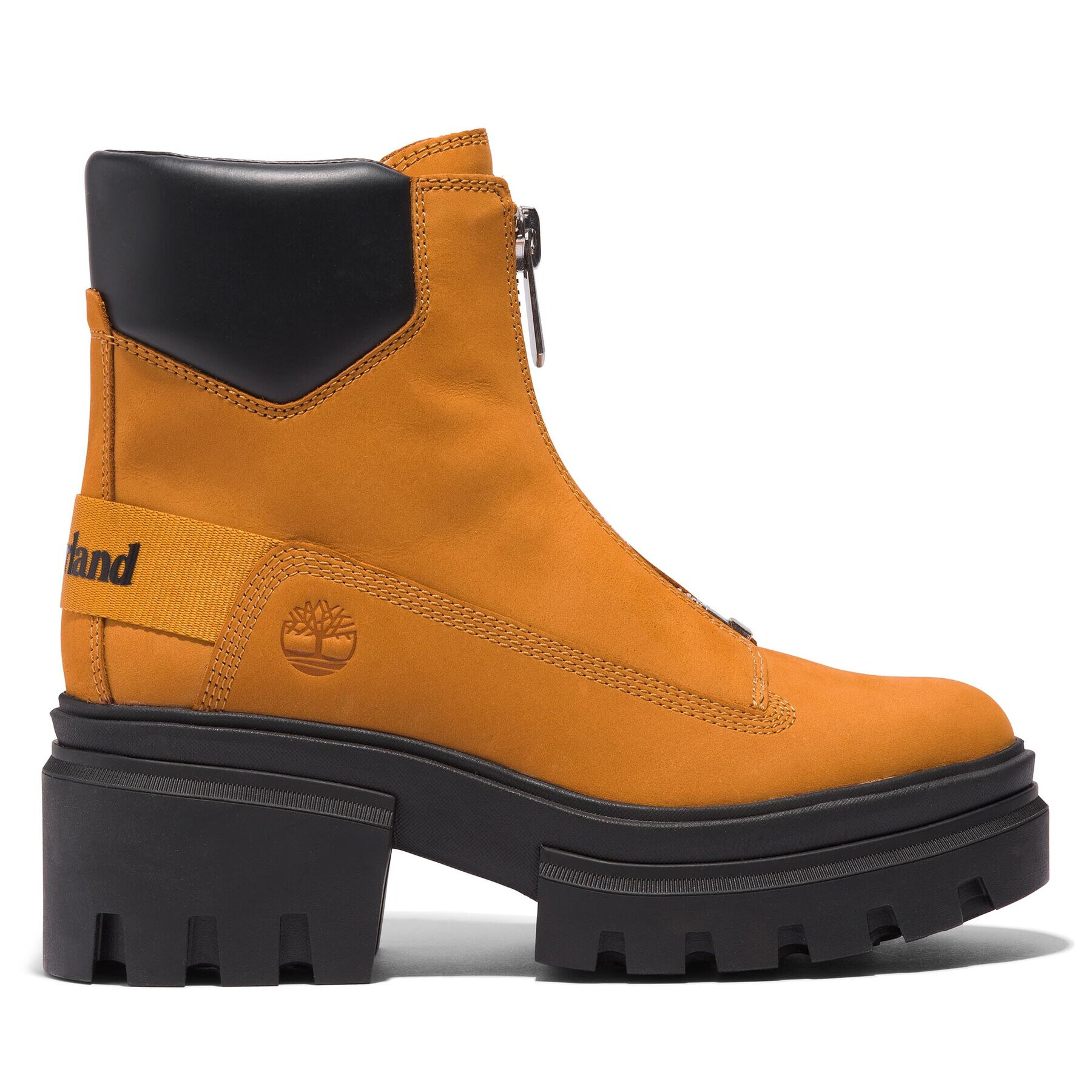 Timberland Боти Everleigh Boot Front Zip TB0A5YHM2311 Кафяв - Pepit.bg