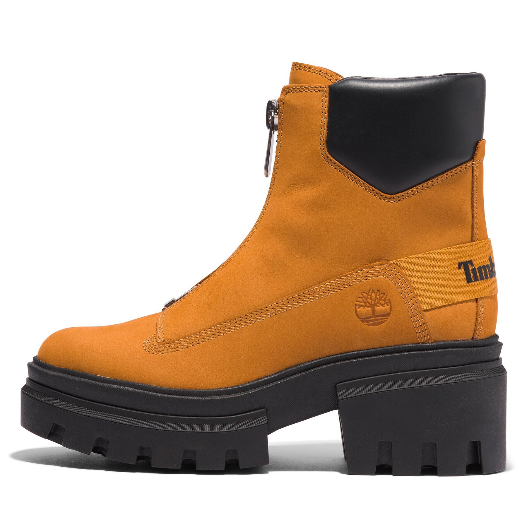 Timberland Боти Everleigh Boot Front Zip TB0A5YHM2311 Кафяв - Pepit.bg