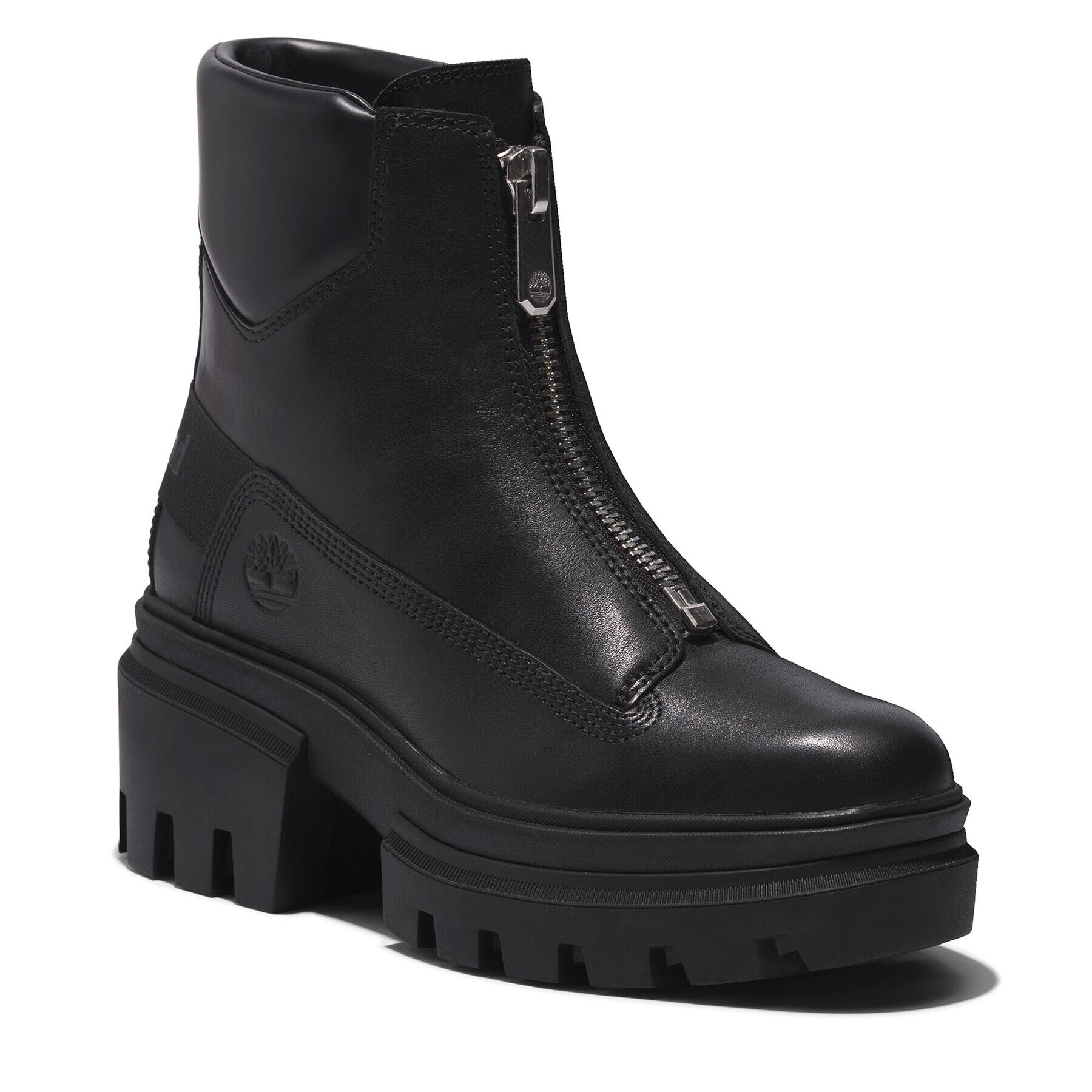 Timberland Боти Everleigh Boot Front Zip TB0A5YJV0151 Черен - Pepit.bg