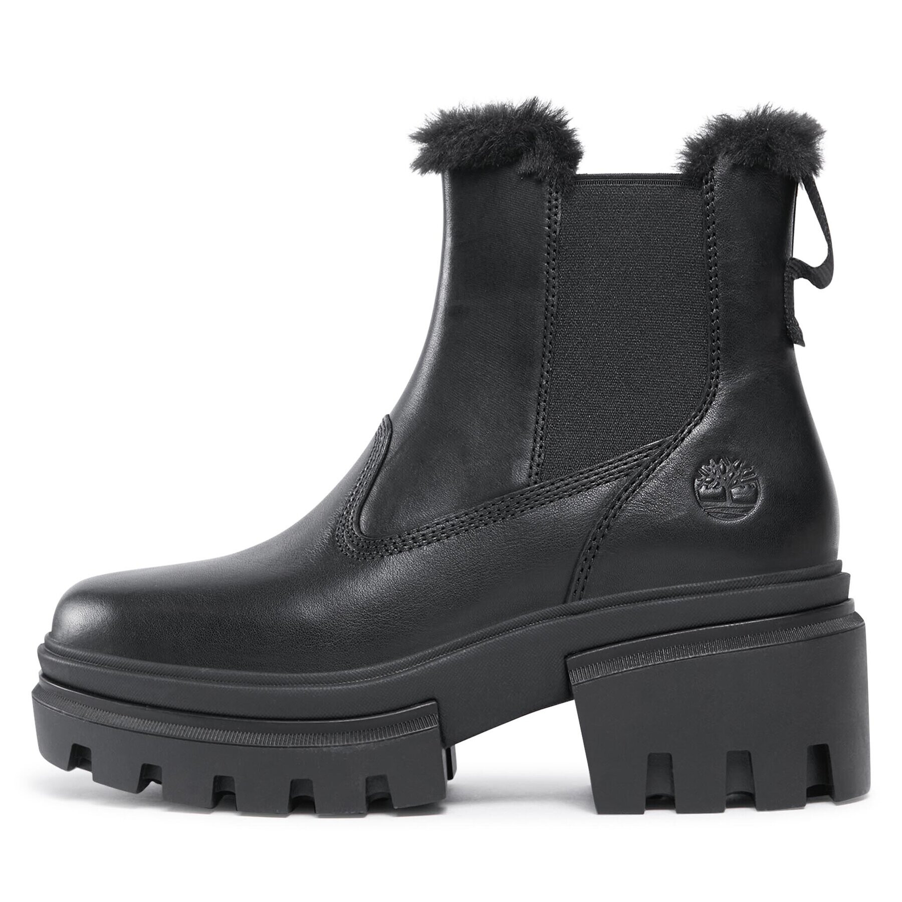 Timberland Боти Everleigh Bt Wrm Ln Chls TB0A5ZNV0151 Черен - Pepit.bg