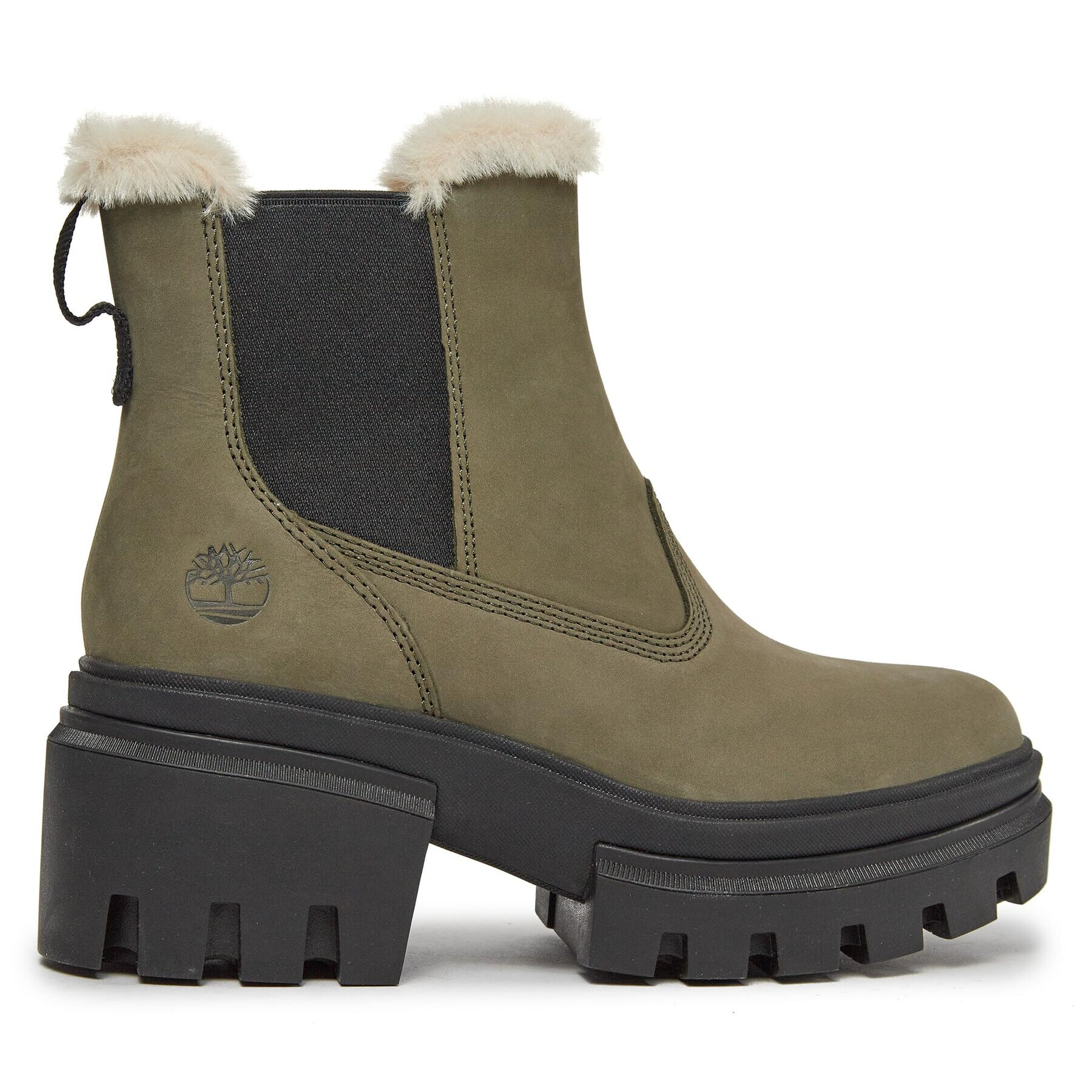 Timberland Боти Everleigh Bt Wrm Ln Chls TB0A5ZPG9911 Зелен - Pepit.bg