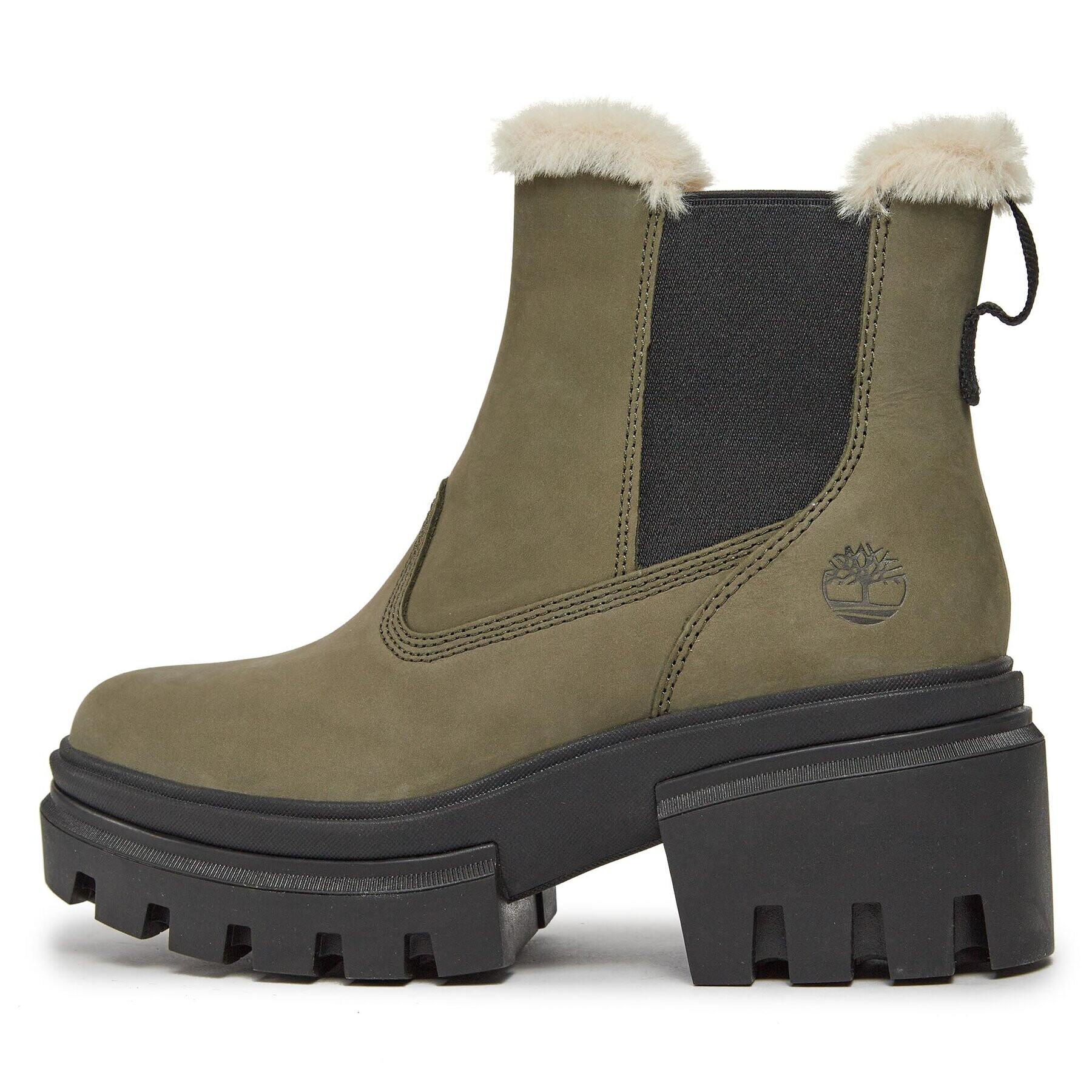 Timberland Боти Everleigh Bt Wrm Ln Chls TB0A5ZPG9911 Зелен - Pepit.bg