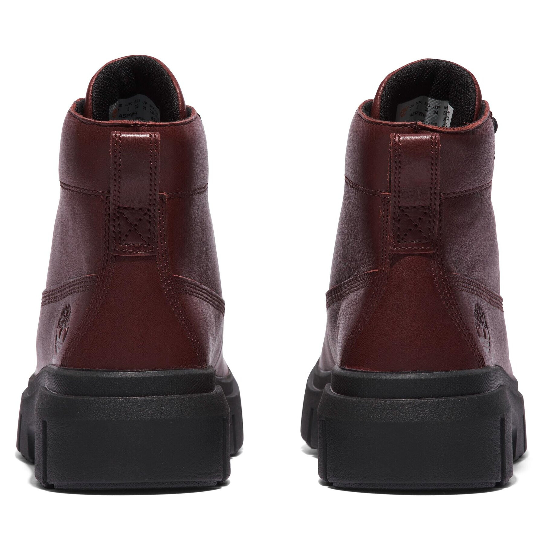 Timberland Боти Greyfield Leather Boot TB0A5PW9C601 Бордо - Pepit.bg